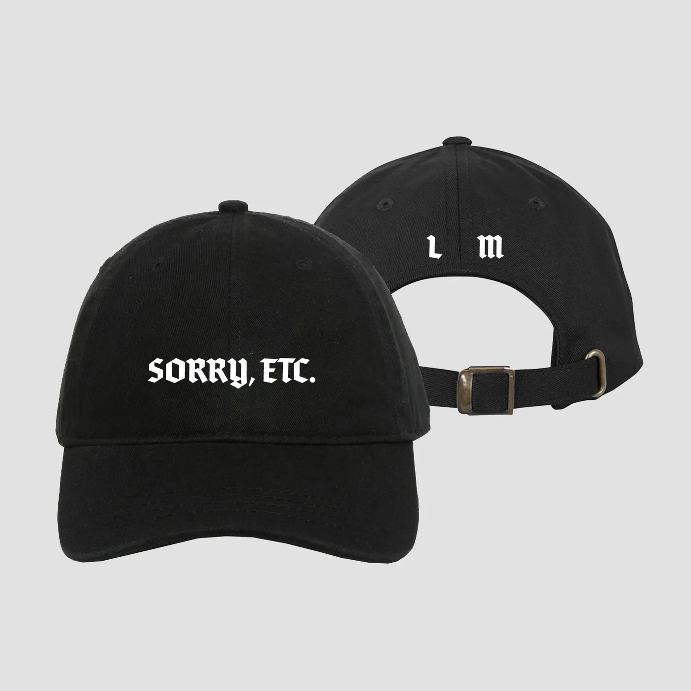 Lauren Mayberry Sorry etc.. Dad Hat (Black)