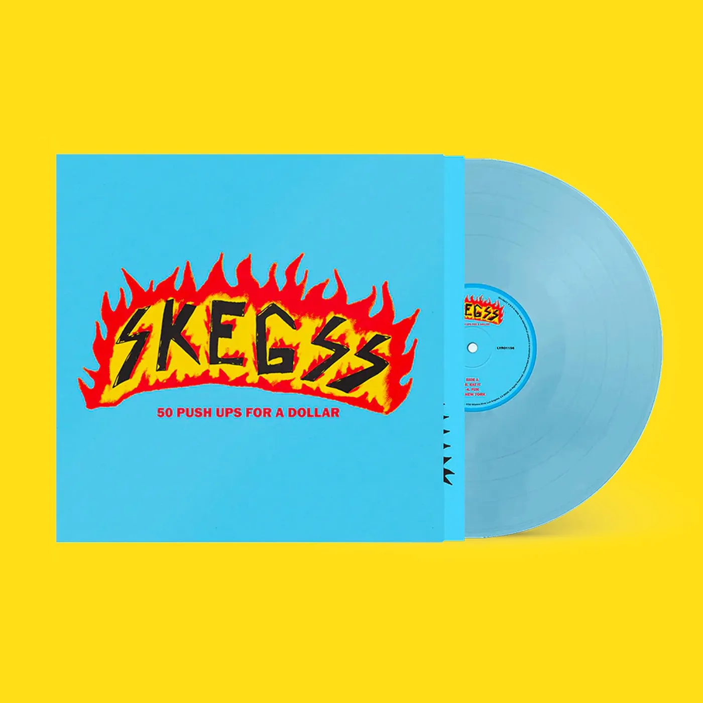 SKEGSS: 50 PUSH UPS FOR A DOLLAR VINYL (BLUE)