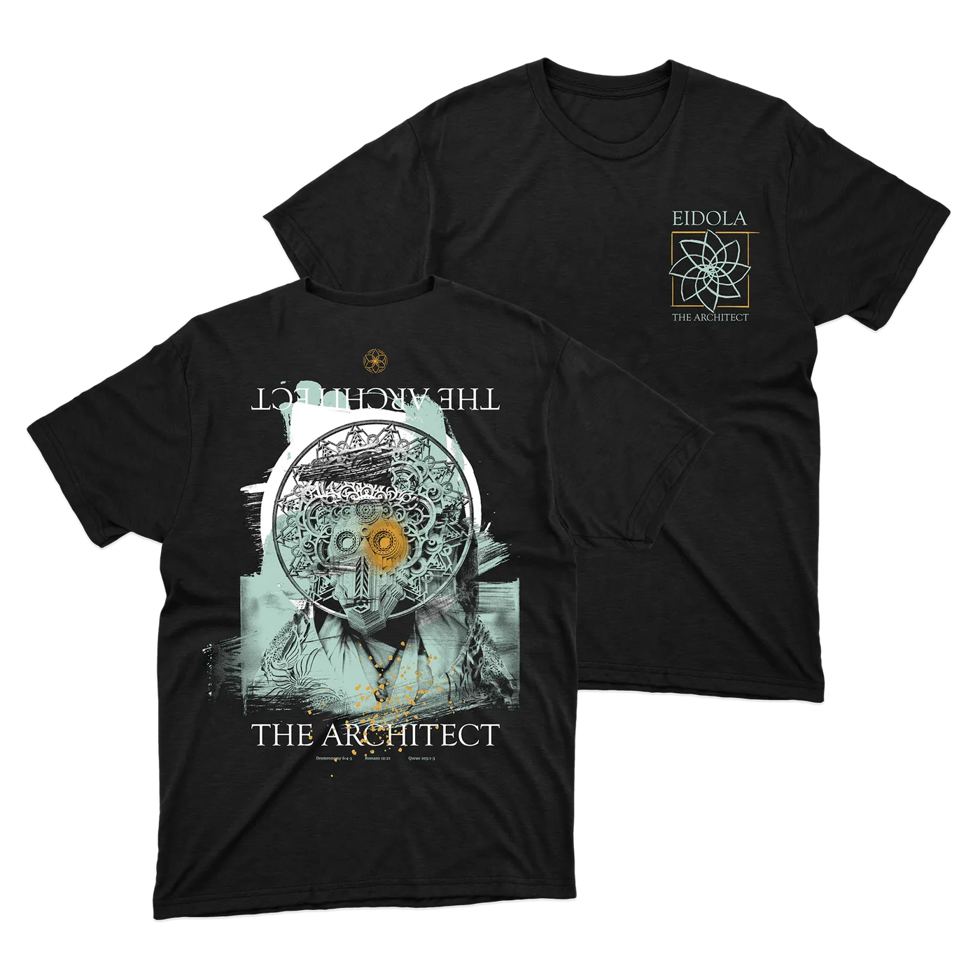 EIDOLA ARCHITECT BLACK TEE