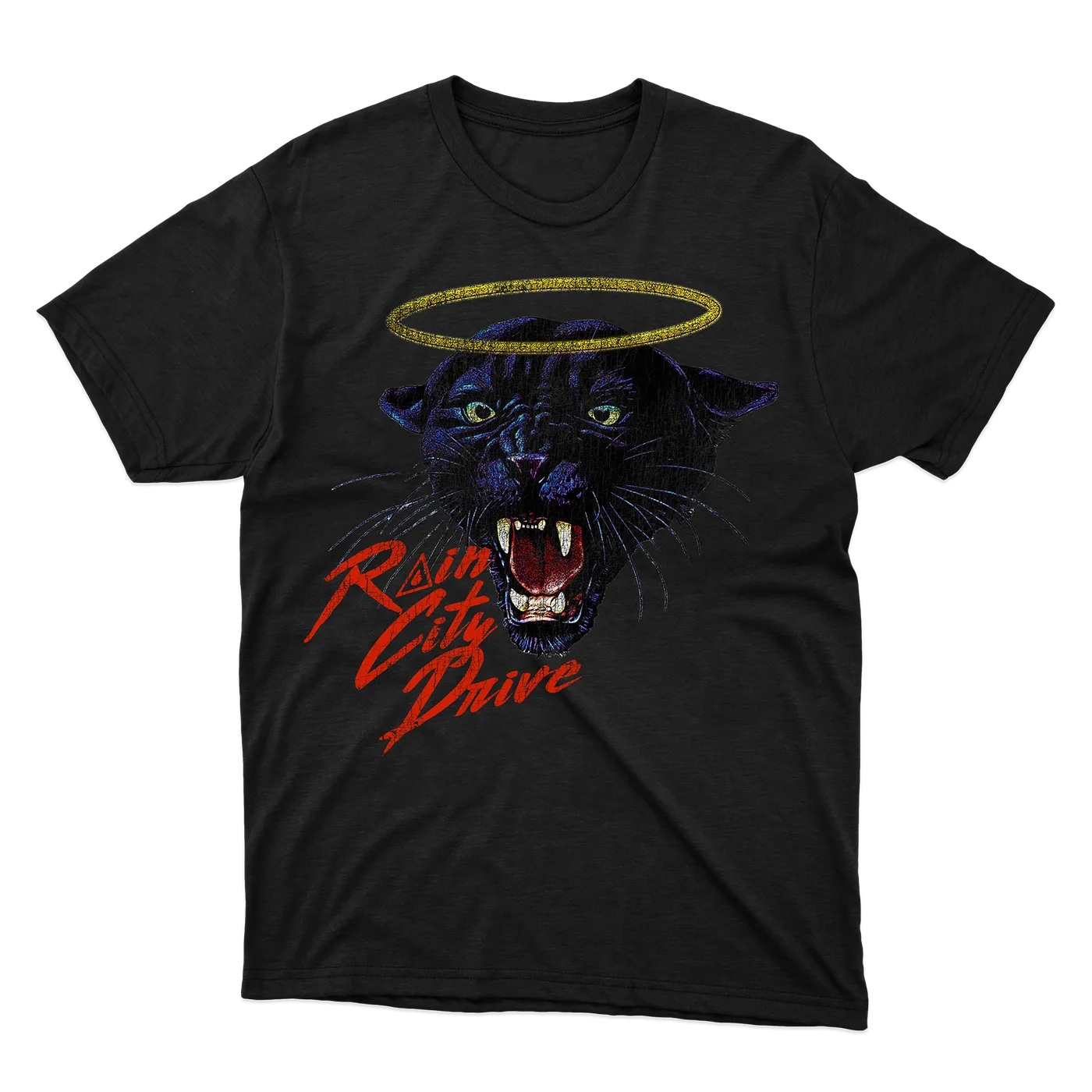Rain City Drive - Panther T-Shirt (Black)