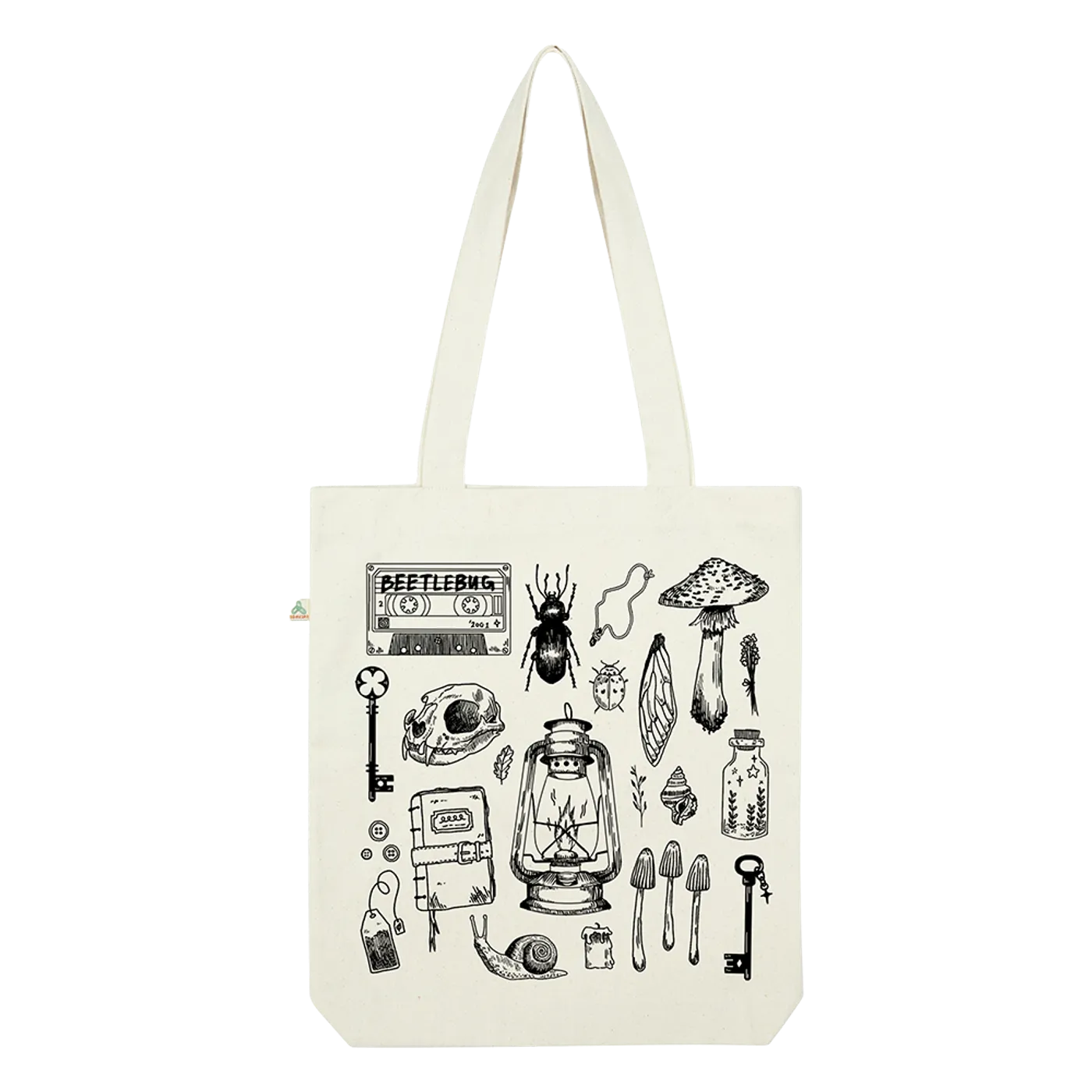 BEETLEBUG NATURAL TOTE BAG In