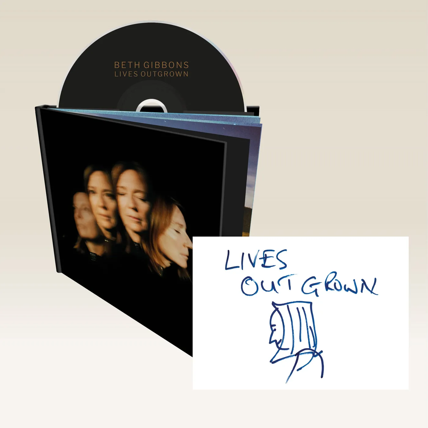 Beth Gibbons Lives Outgrown - Deluxe CD [Includes Signed Postcard]