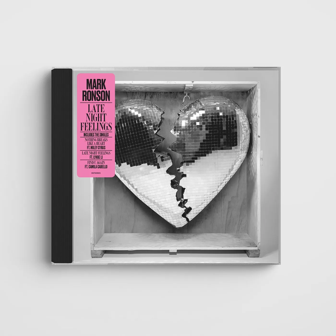 Mark Ronson GLITTER HEARTBREAK BLACK TEE + UPGRADE