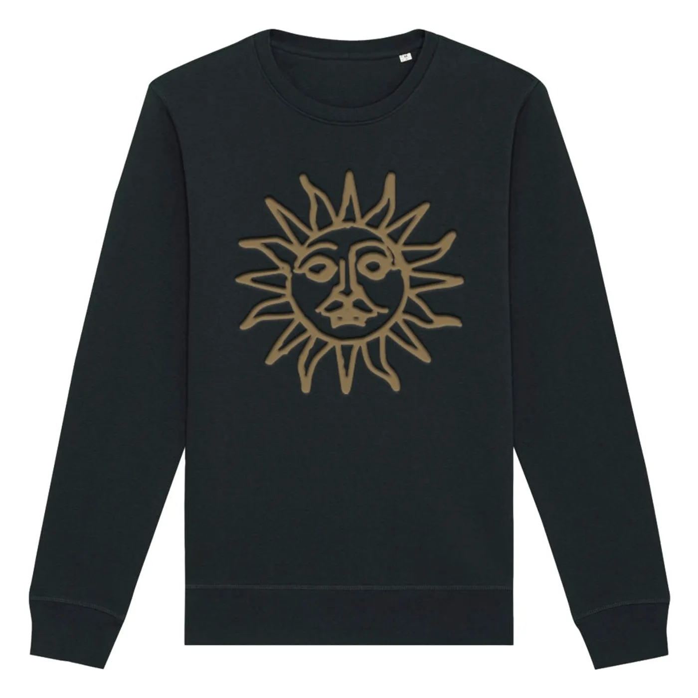 Tears For Fears TEARS SUN EMBROIDERED BLACK CREW NECK SWEAT