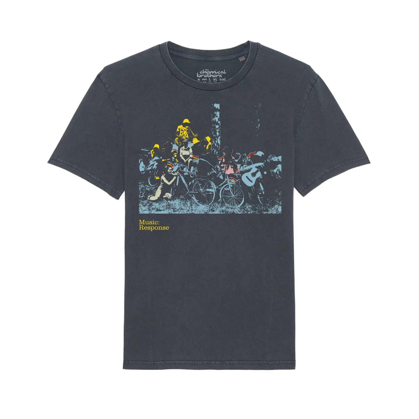 The Chemical Brothers MUSIC: RESPONSE (VINTAGE GREY) - CLASSIC EDITION T-SHIRT