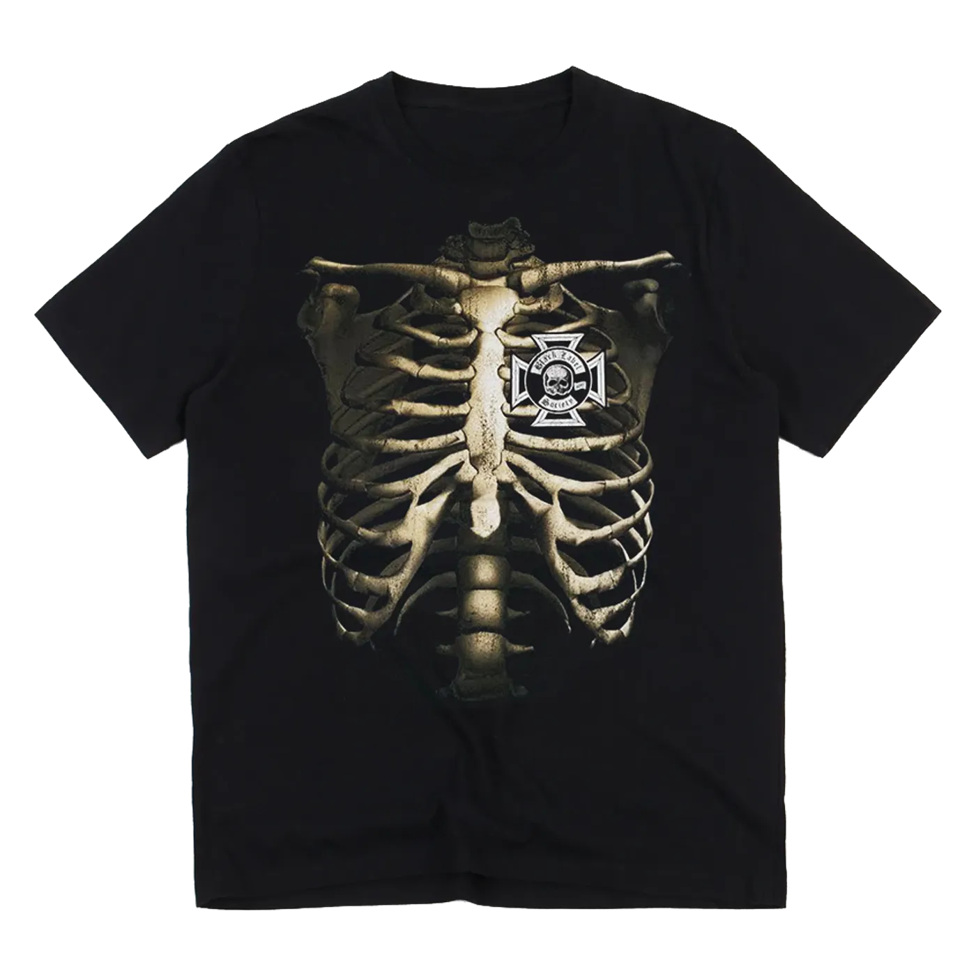 Black Label Society Rib Cage Men's Black T-Shirt