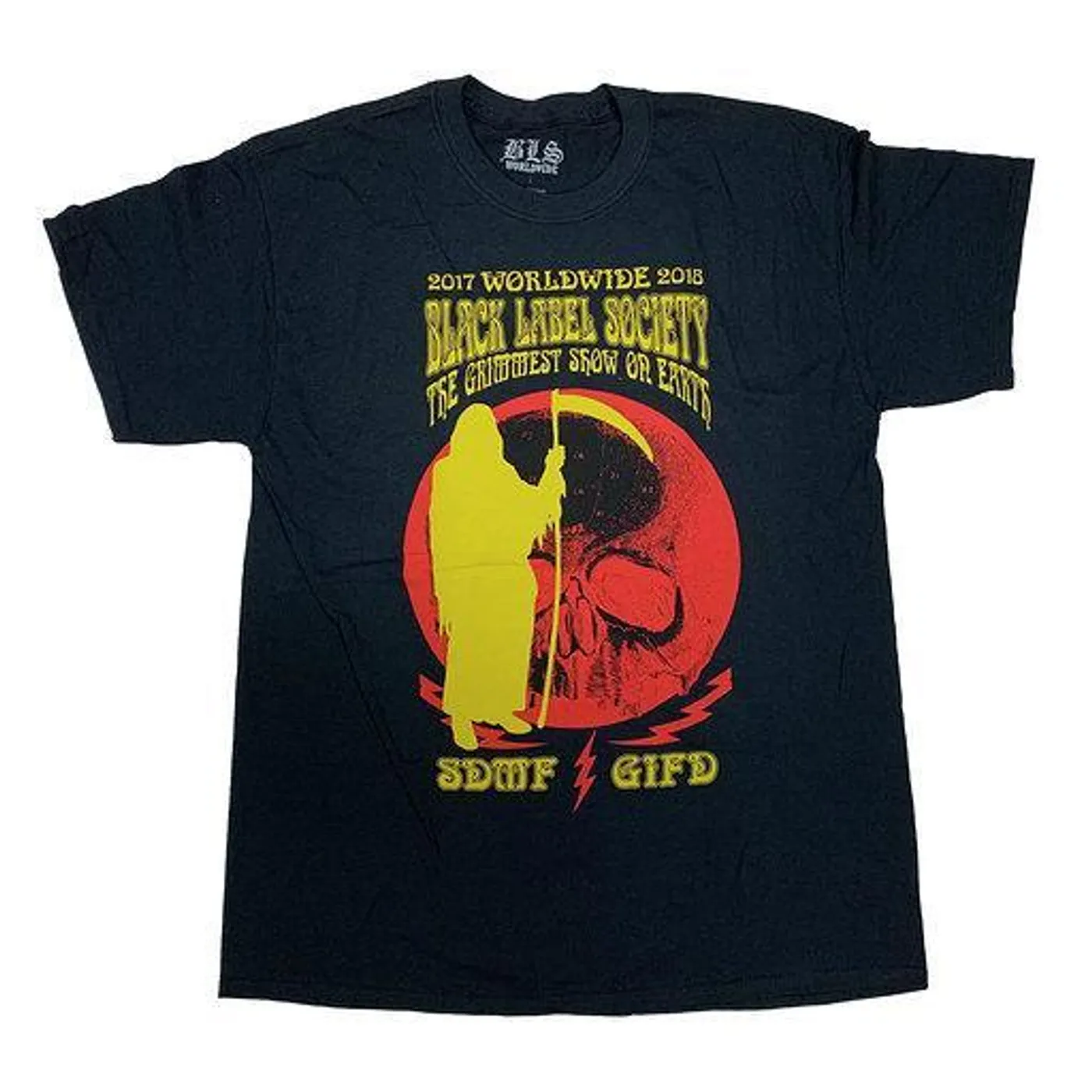 Black Label Society Grimmest Show On Earth Tour Tee
