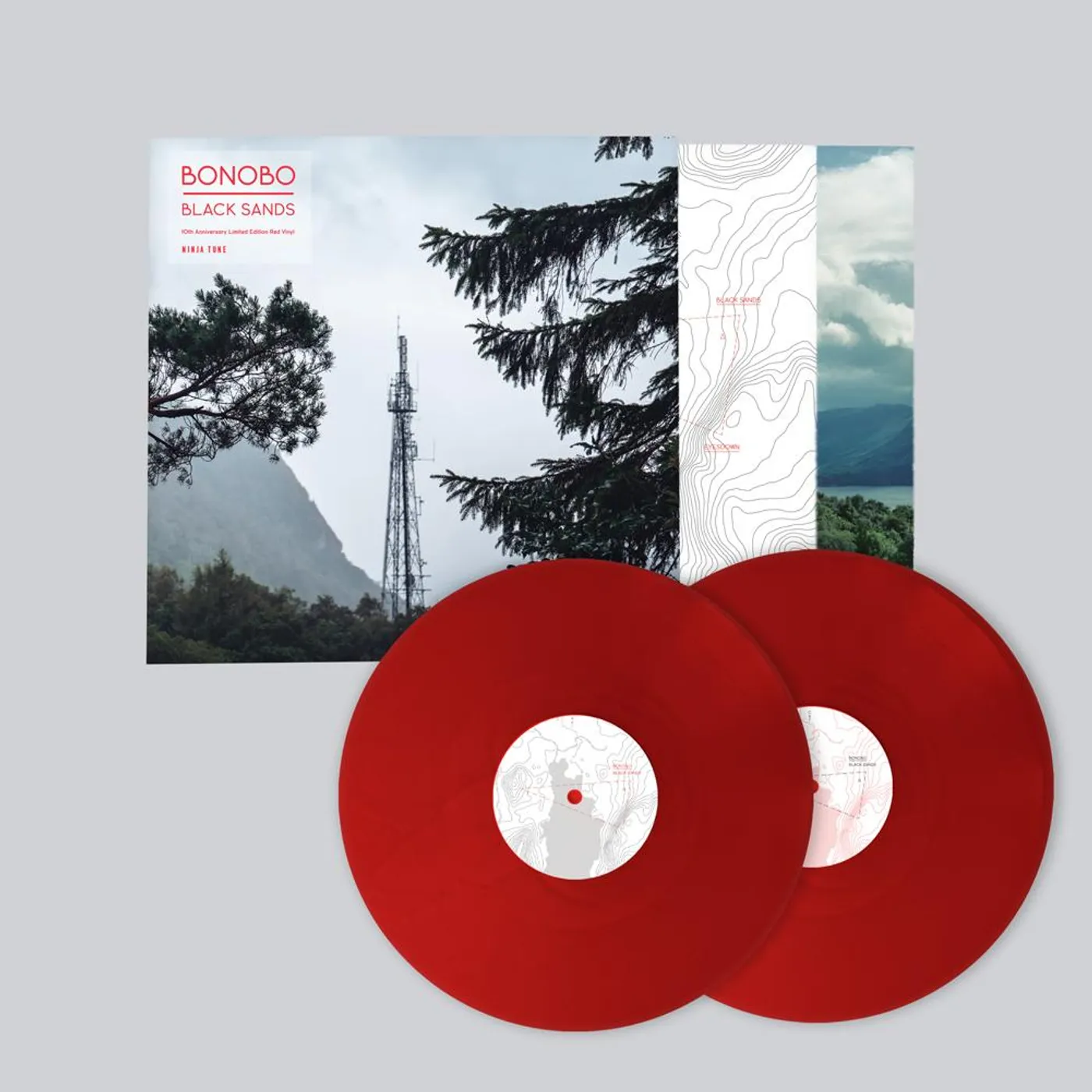 Bonobo Black Sands 10th Anniversary Ltd Ed Red Vinyl
