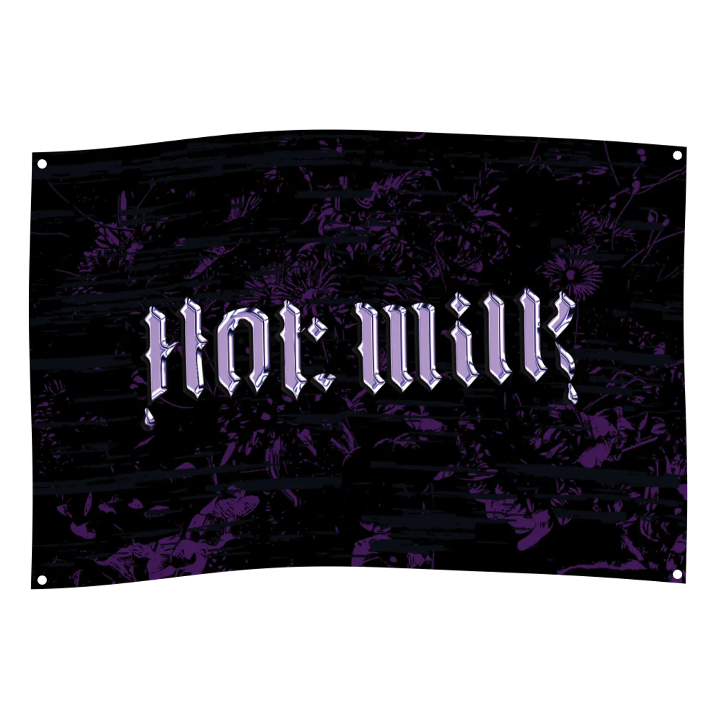 Hot Milk CHROME MOLOTOV FLAG