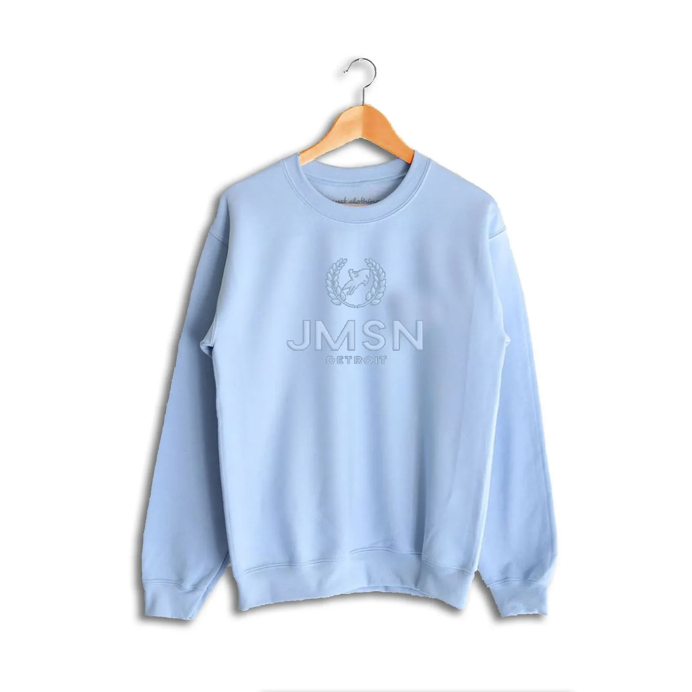JMSN Embossed Crewneck