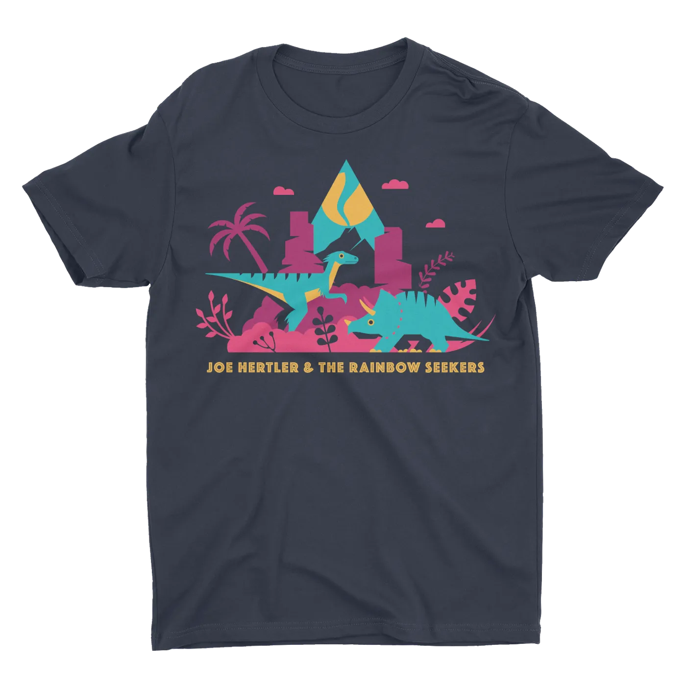 Joe Hertler & The Rainbow Seekers Prehistoric Times T-Shirt (Unisex Cut)