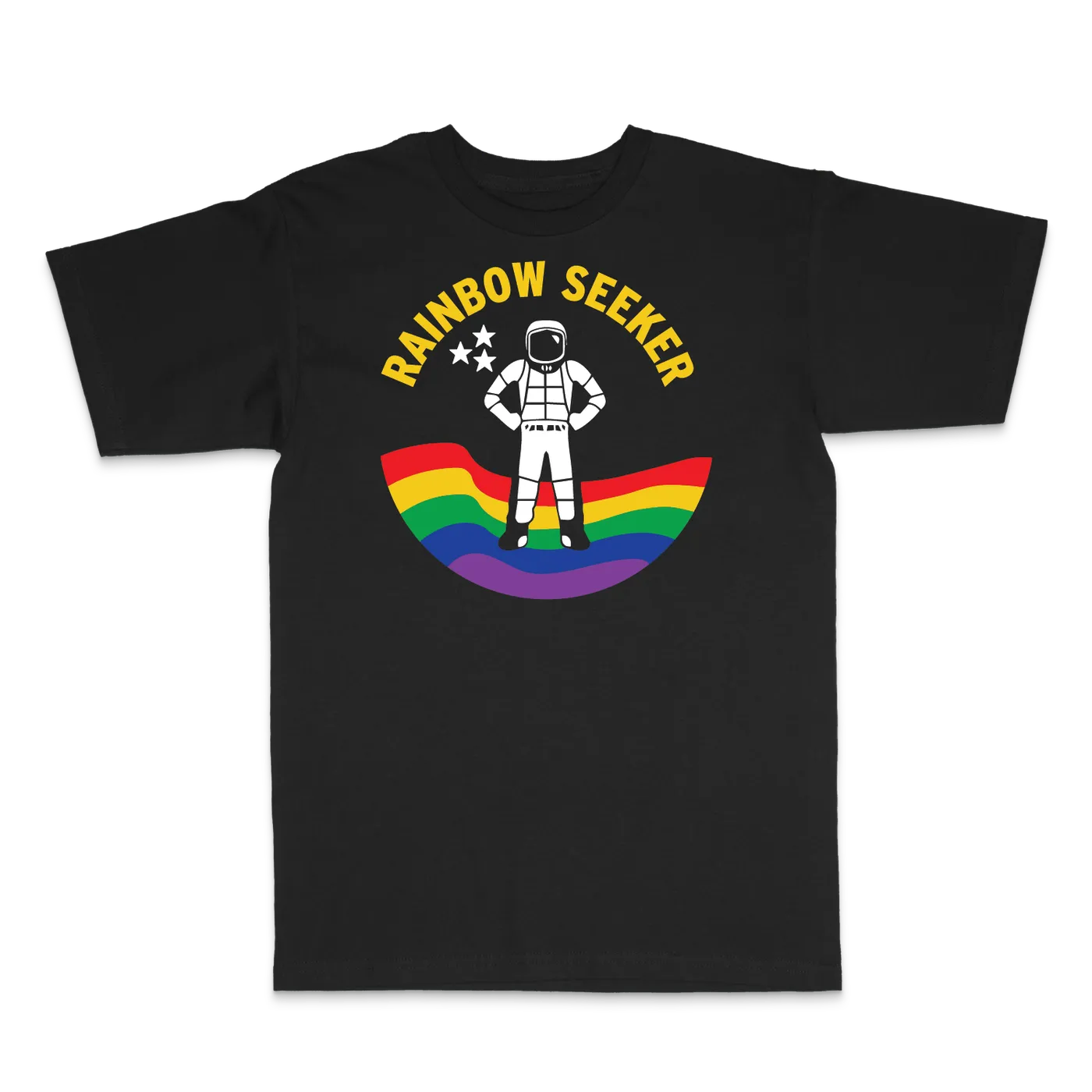Joe Hertler & The Rainbow Seekers Rainbow Spaceman Tee
