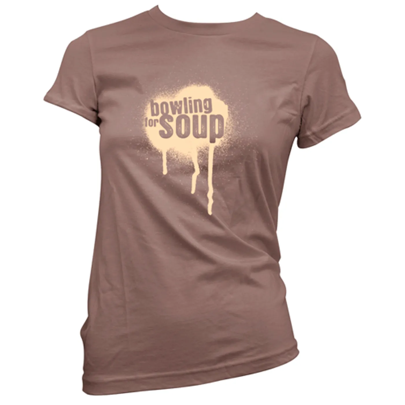 Bowling For Soup - Paint Drip Girly Tee