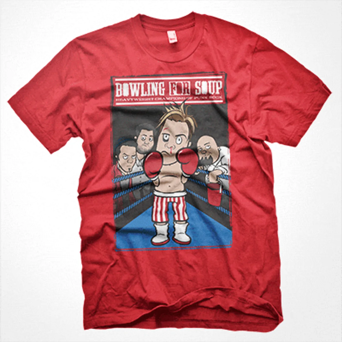 Bowling For Soup - Rocky Tee (Red)