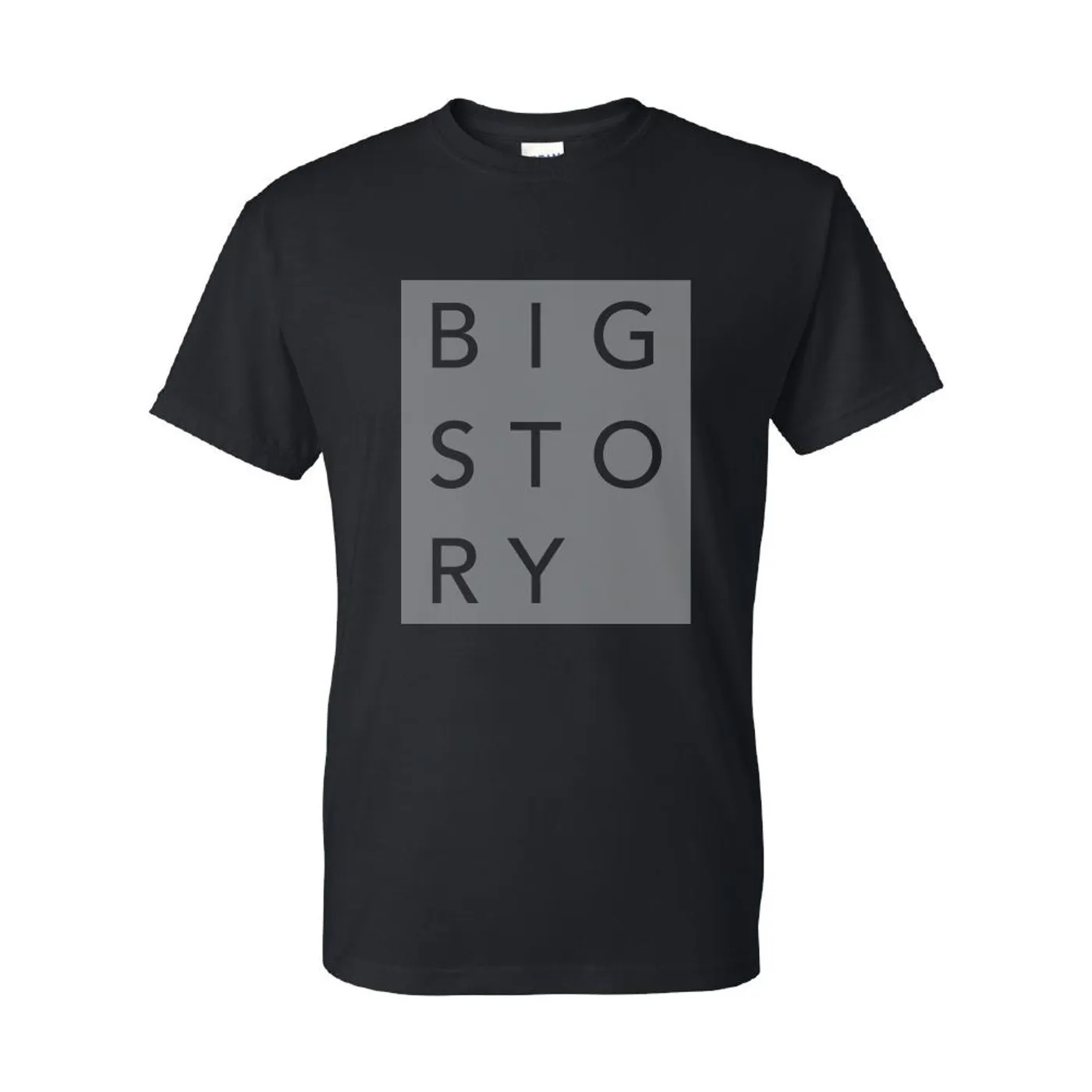 Big Story - Block Letter Tee (Black)