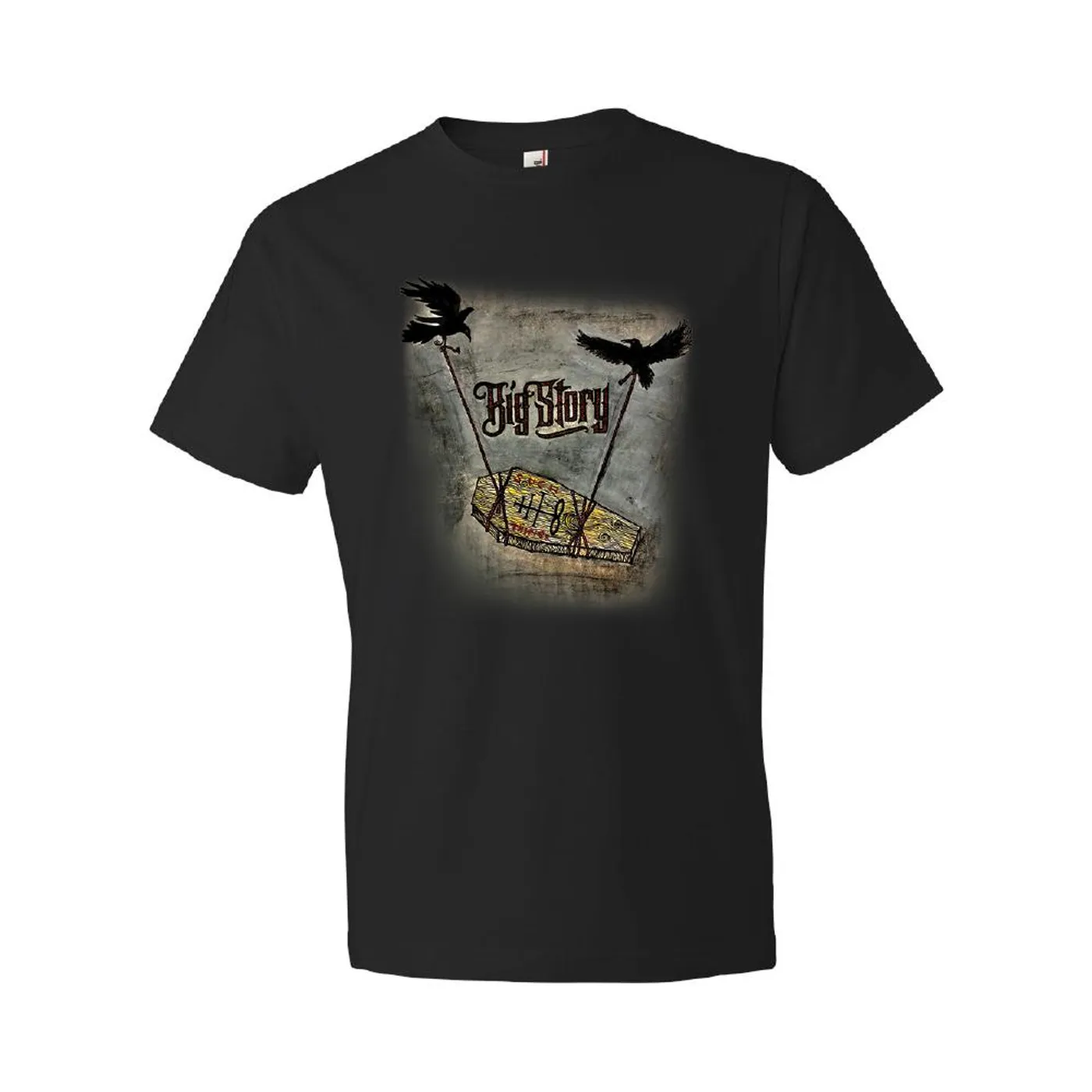 Big Story - Crow Coffin Soft Tee (Black)