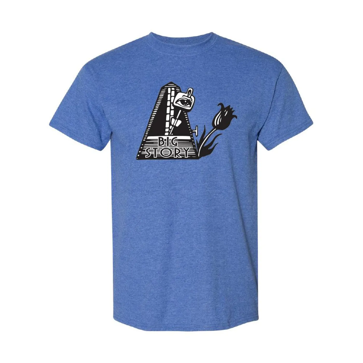 Big Story - Metronome Tee (Heather Royal)