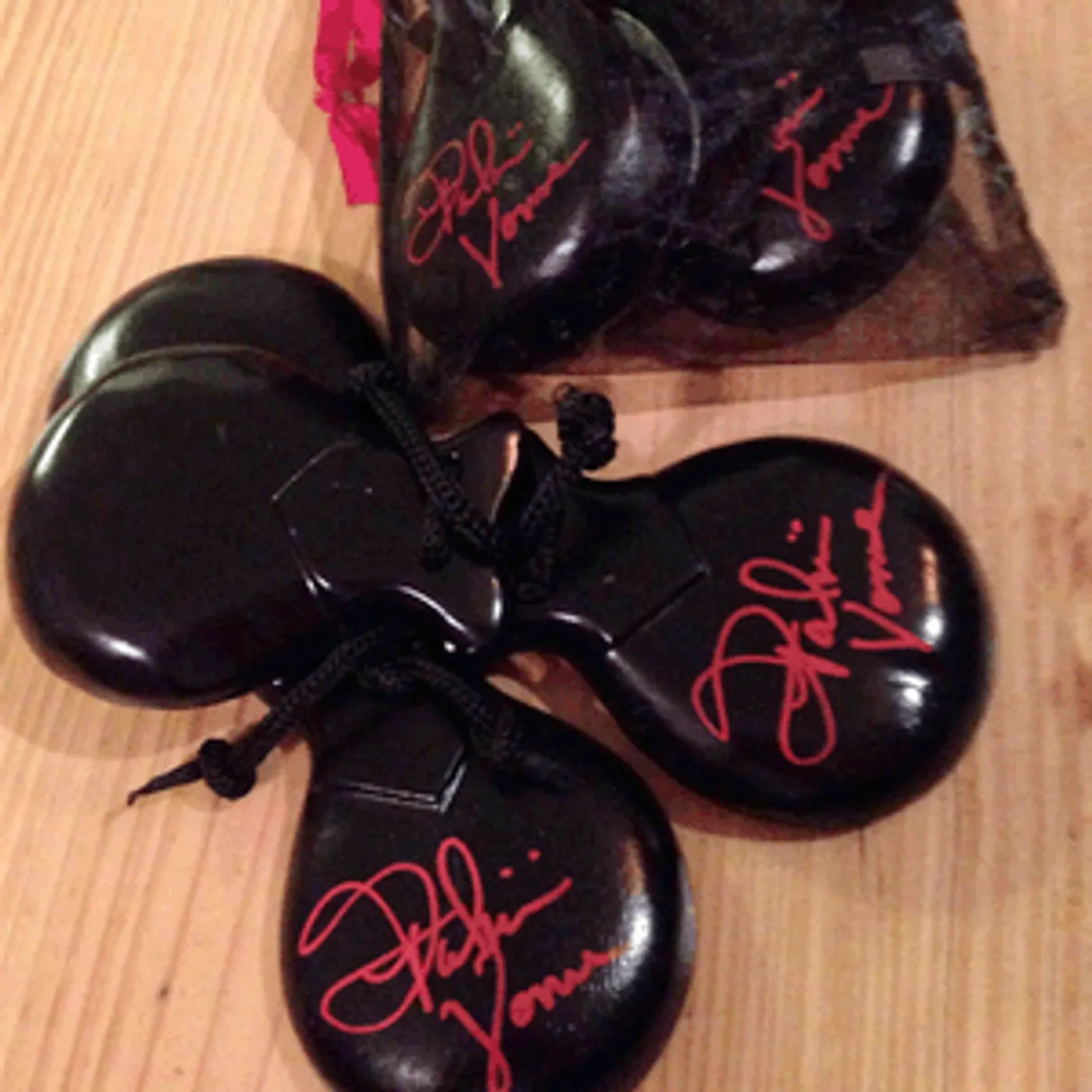 Patricia Vonne - Autographed Pair of Authentic Castanets