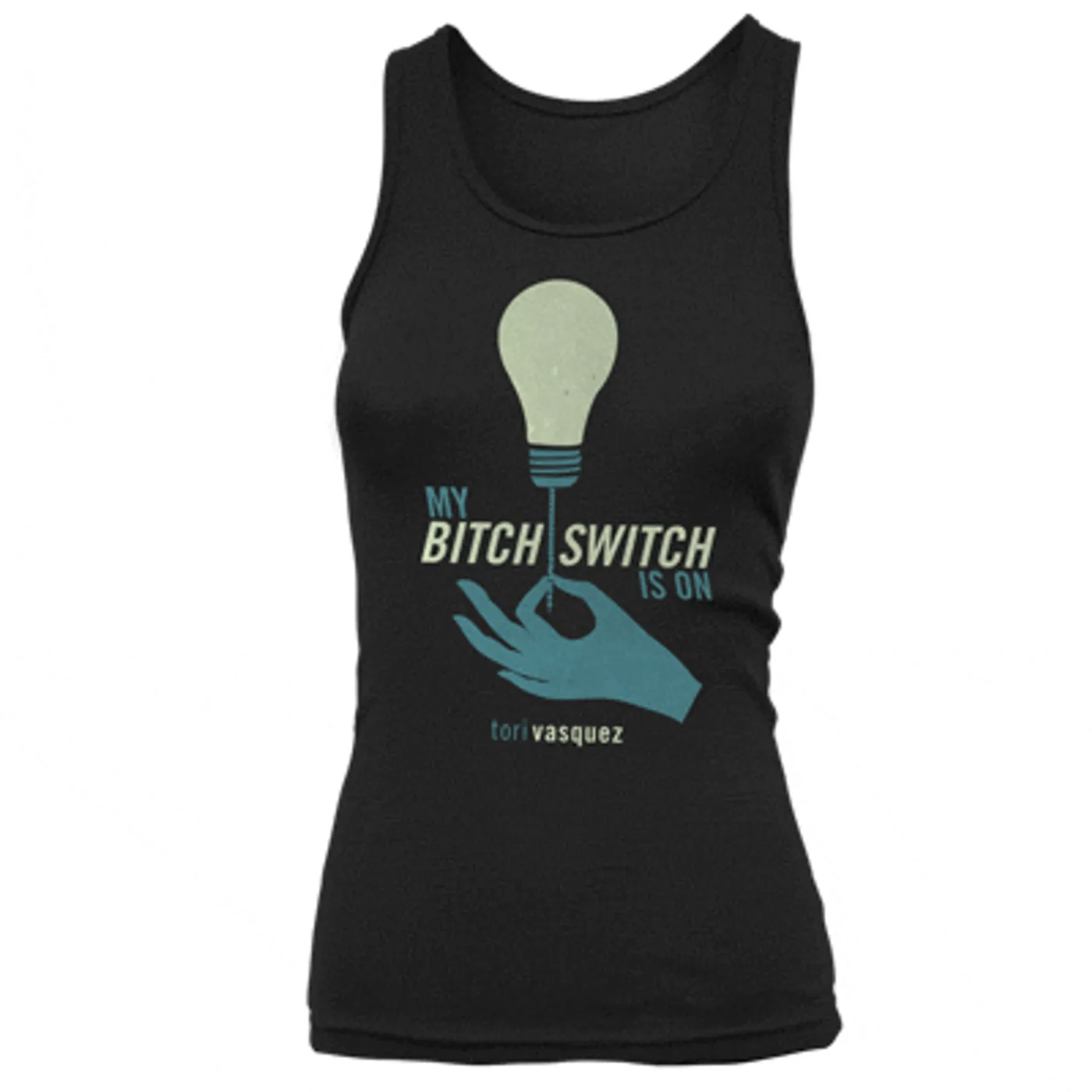 Tori Vasquez - Bitch Switch Ladies Tanktop