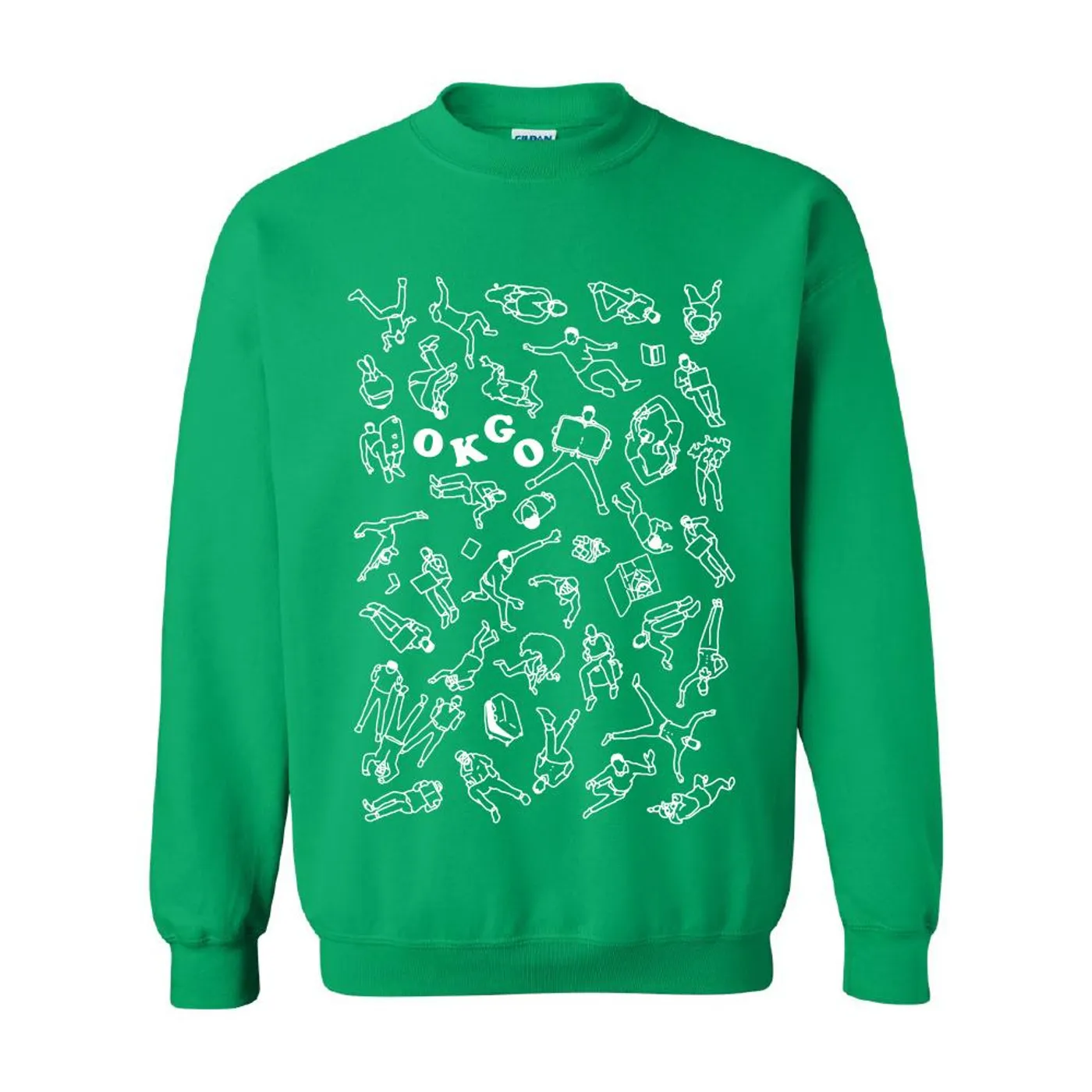 OK Go - Upside Down & Inside Out Collage Sweatshirt