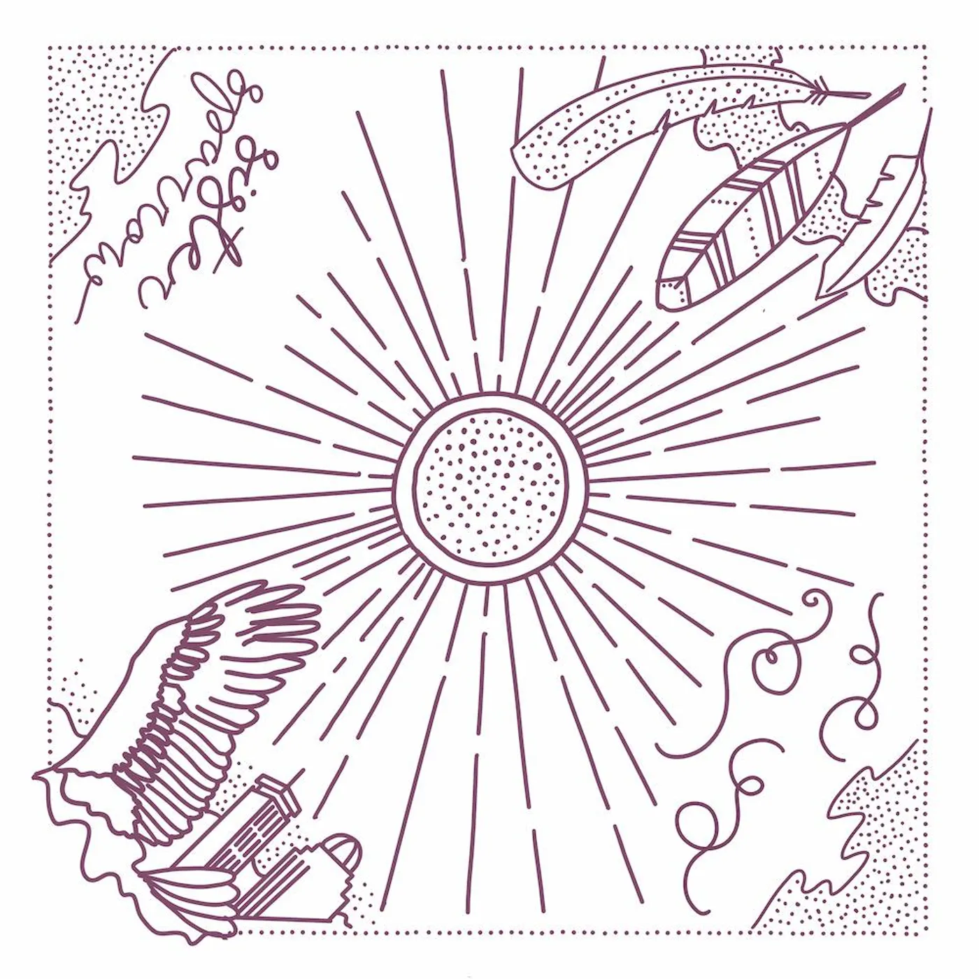 Sister Sparrow and the Dirty Birds Sister Sparrow - Sunburst Bandana