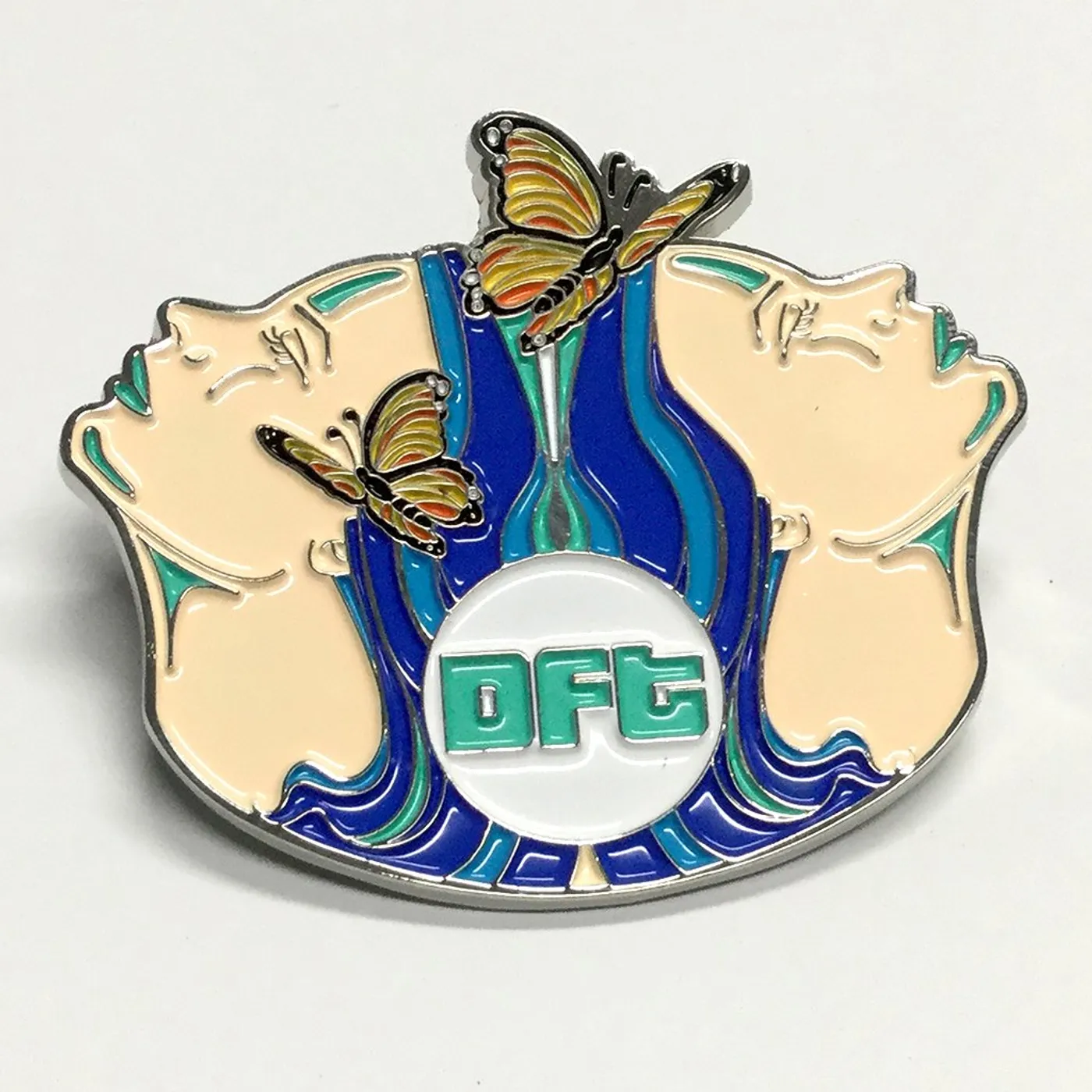 Dancefestopia - Butterfly Girl Pin