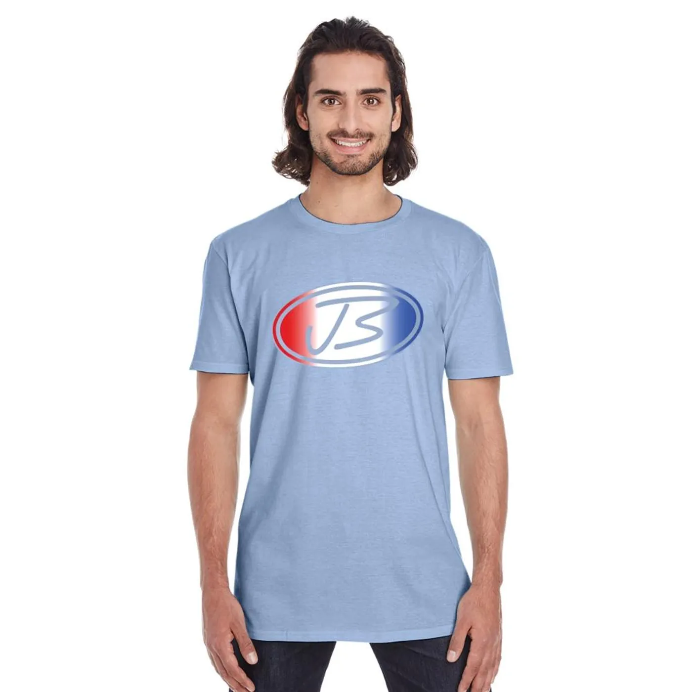 Jody Booth - JB Logo Tee (Light Blue) - CLEARANCE