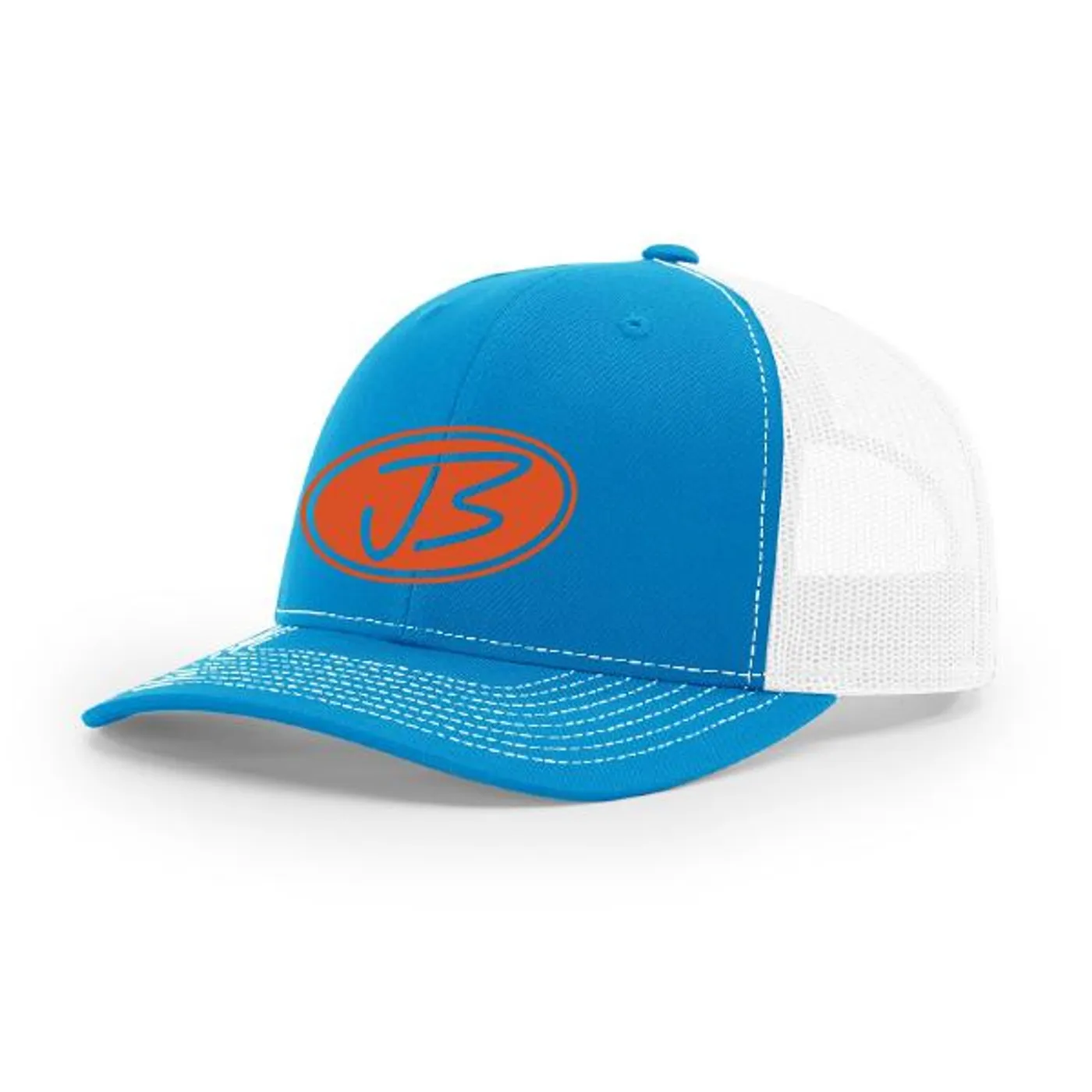 Jody Booth - 3D Logo Cap (Cyan, Gold & White)