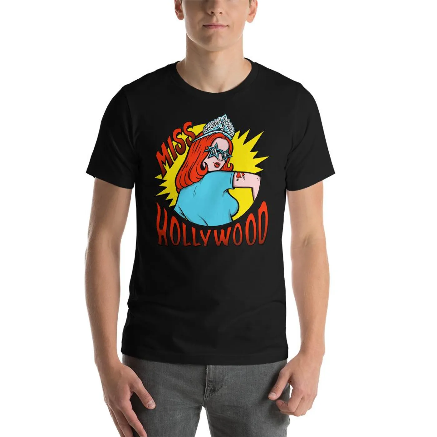 Miss Hollywood - Logo Tee (Black)
