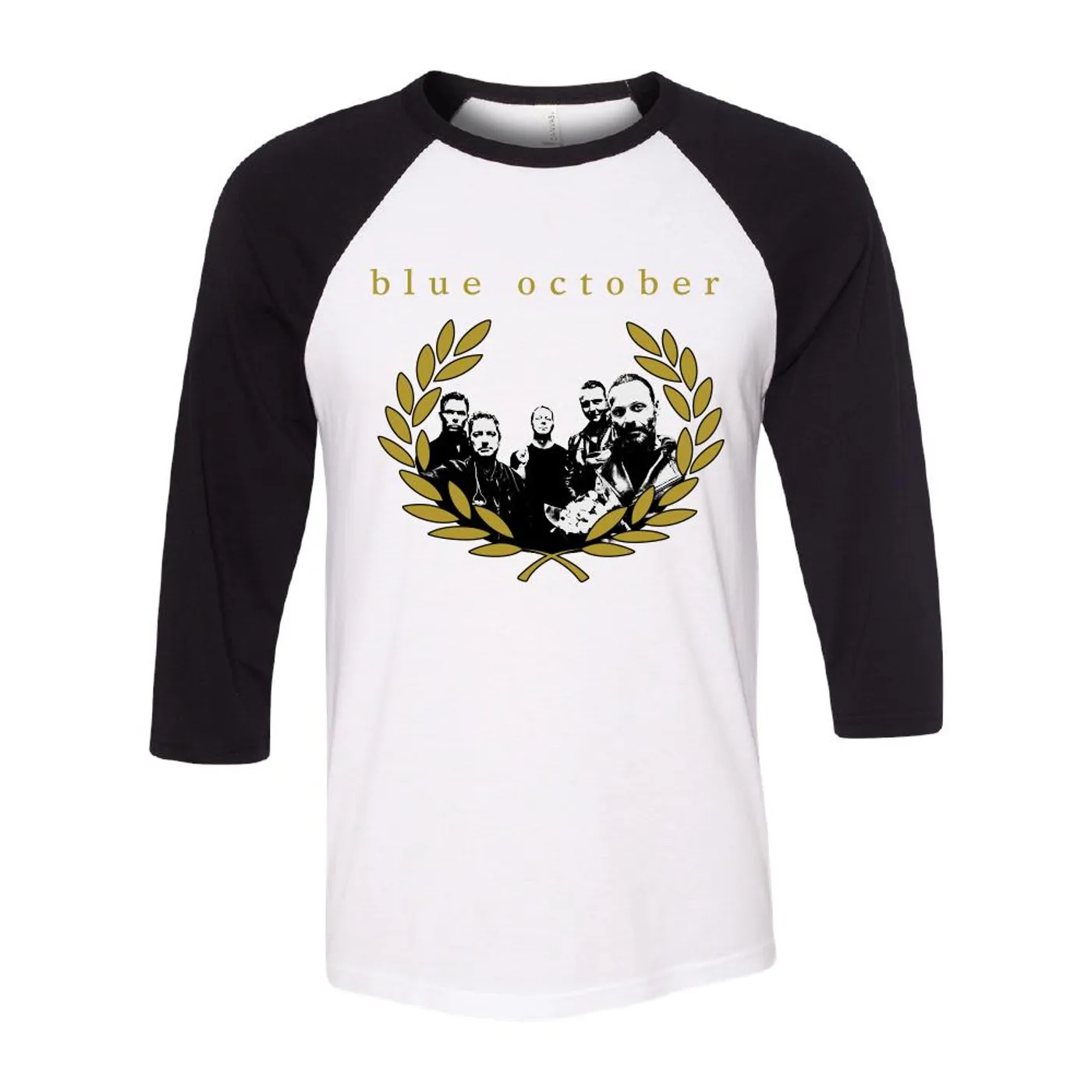 Blue October - King Band Photo Baseball Tee