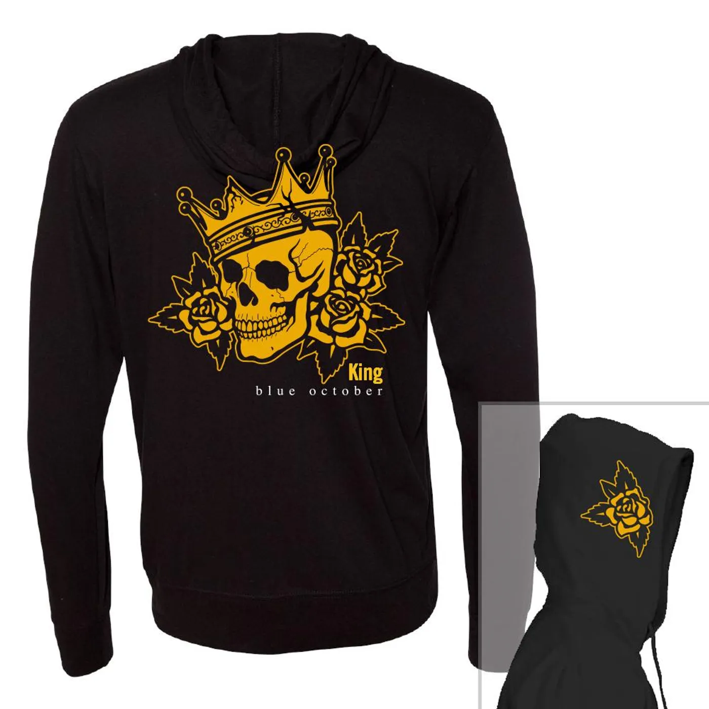 Blue October - King Lightweight Hoodie (Small Only)