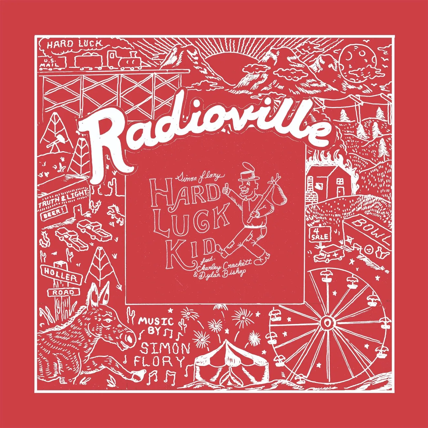 Simon Flory - Album Art Bandana