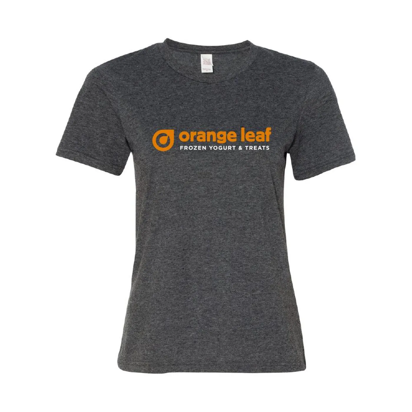 Orange Leaf Austin Uniform Store - Uniform Ladies Tee (Dark Heather Grey)