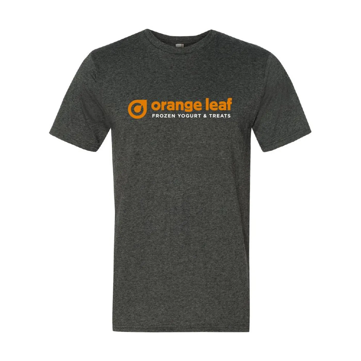 Orange Leaf Austin Uniform Store - Uniform Tee (Dark Heather Grey)