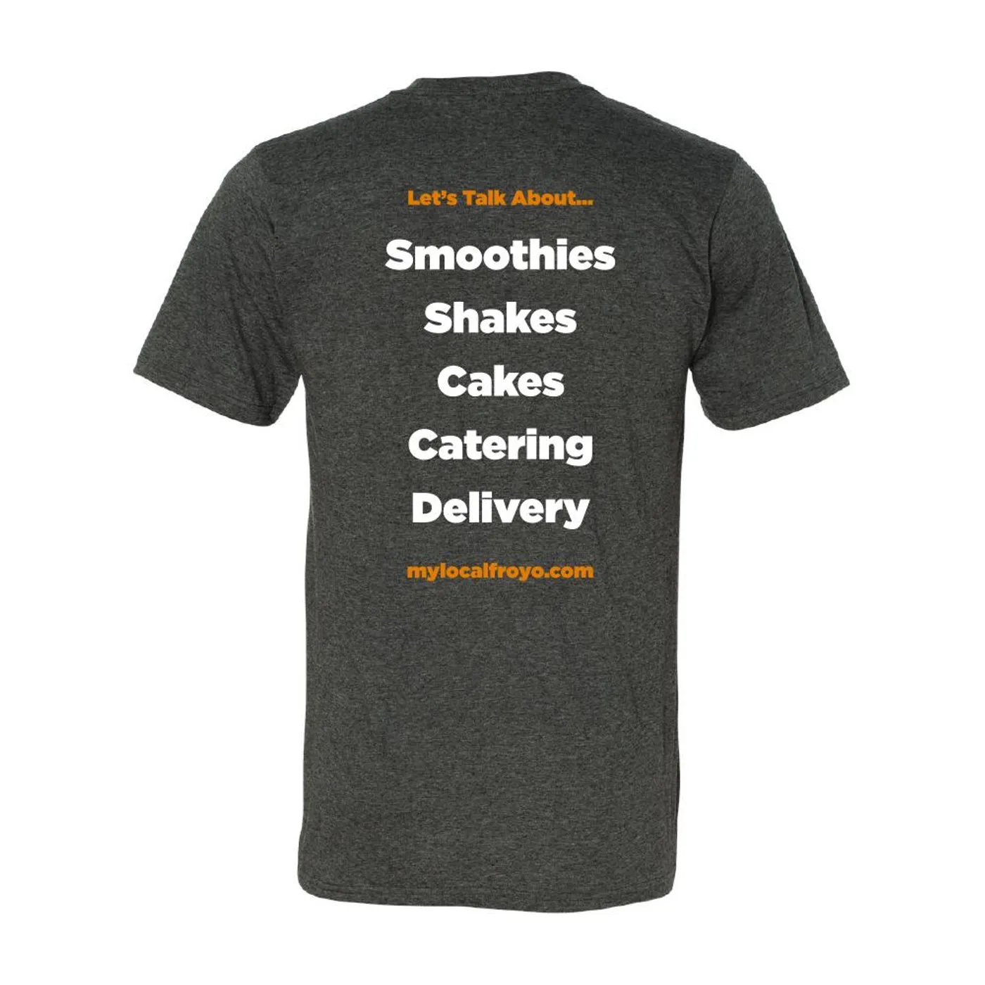 Orange Leaf Austin Uniform Store - Uniform Tee (Dark Heather Grey)