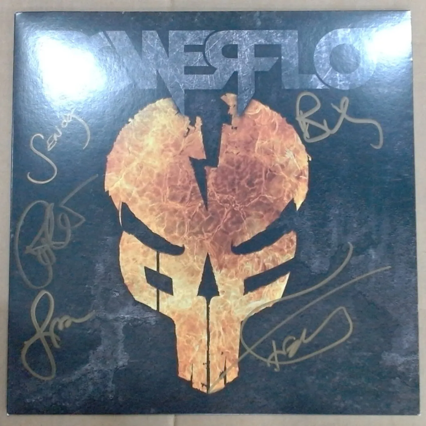 Powerflo - Signed Vinyl Jacket