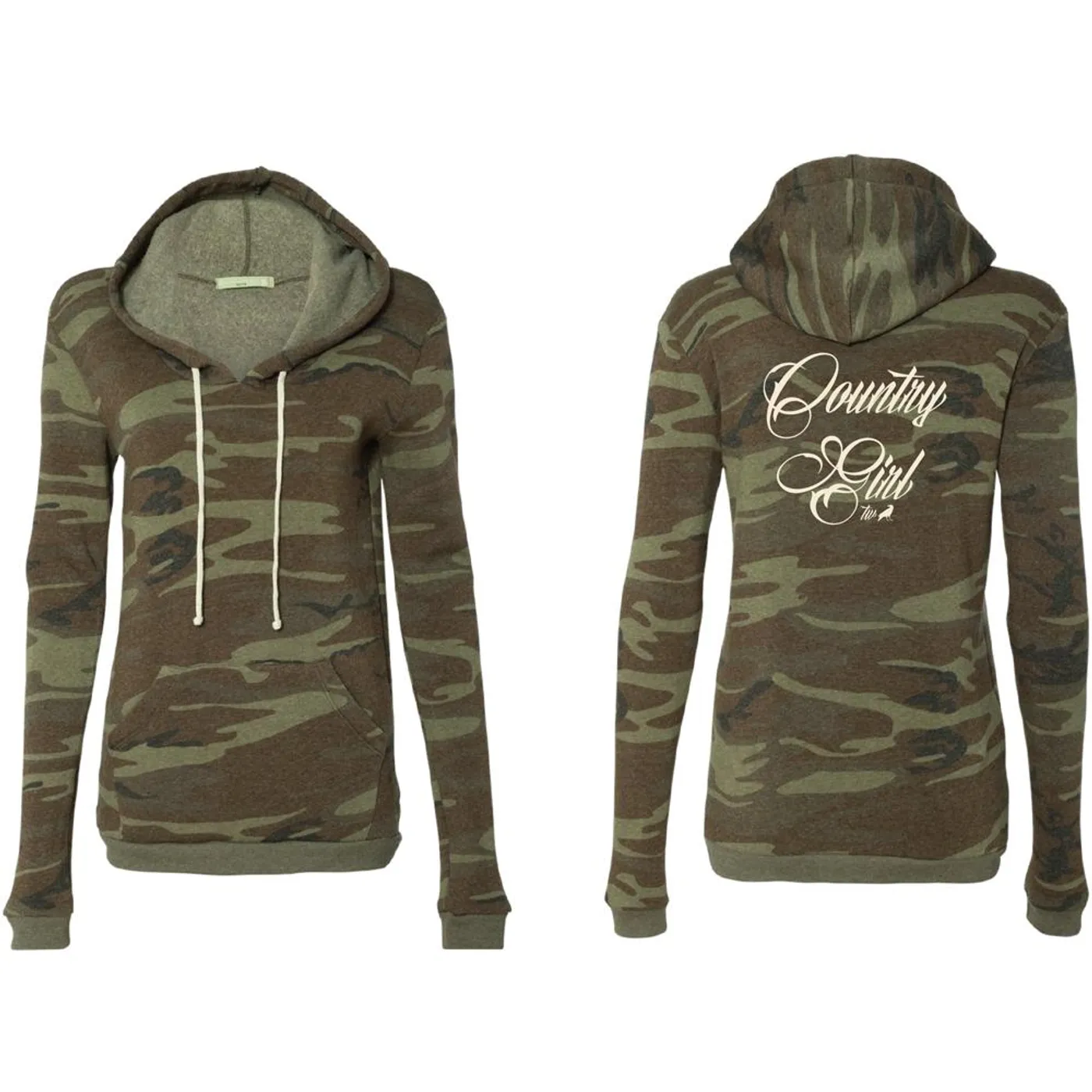 Tumbleweed - Women's Camo Hoodie