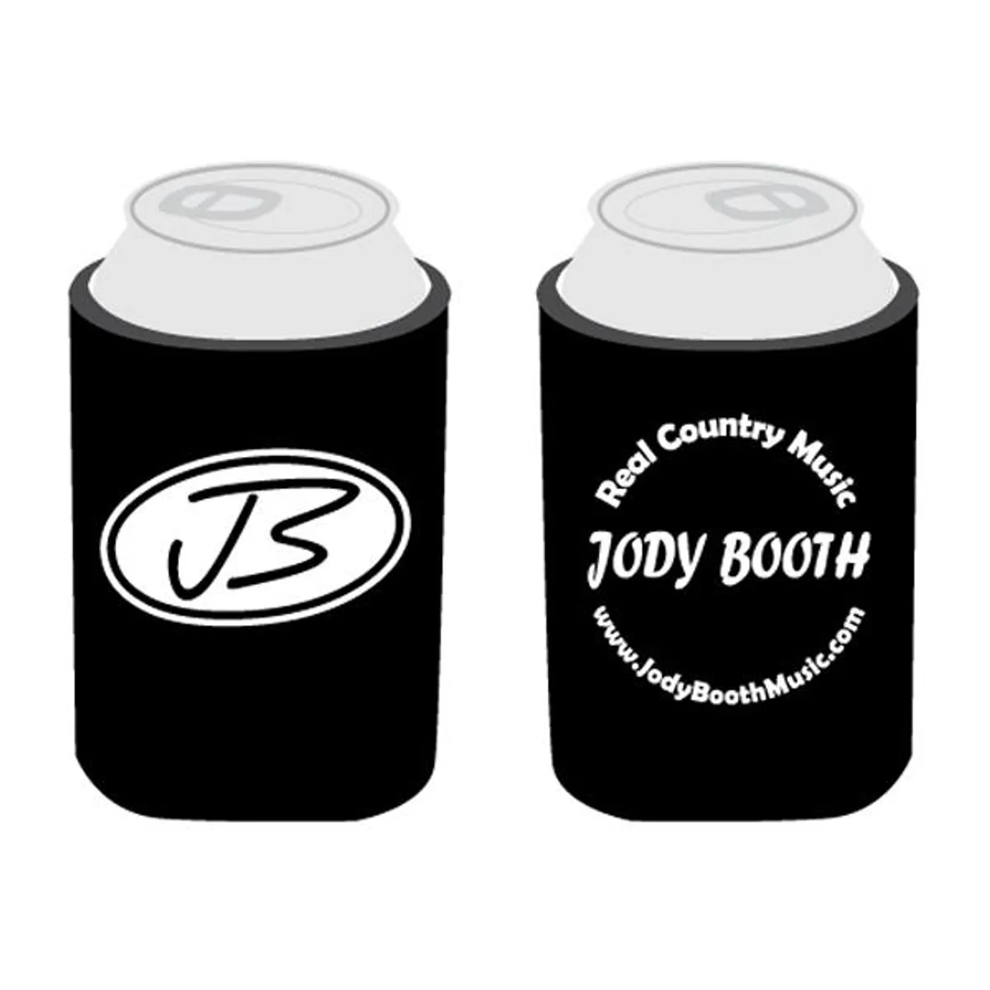 Jody Booth - JB Logo Koozie