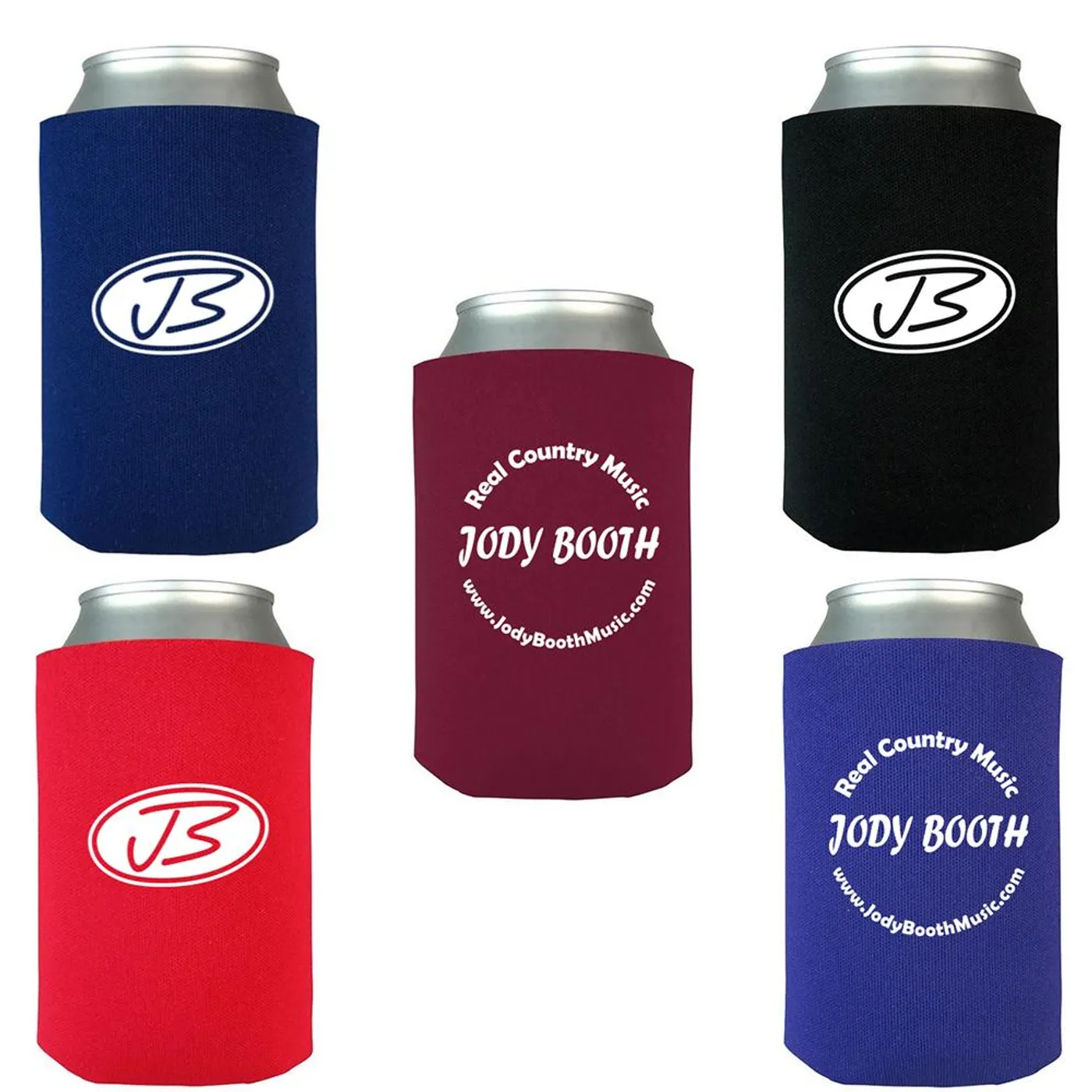 Jody Booth - JB Logo Koozie
