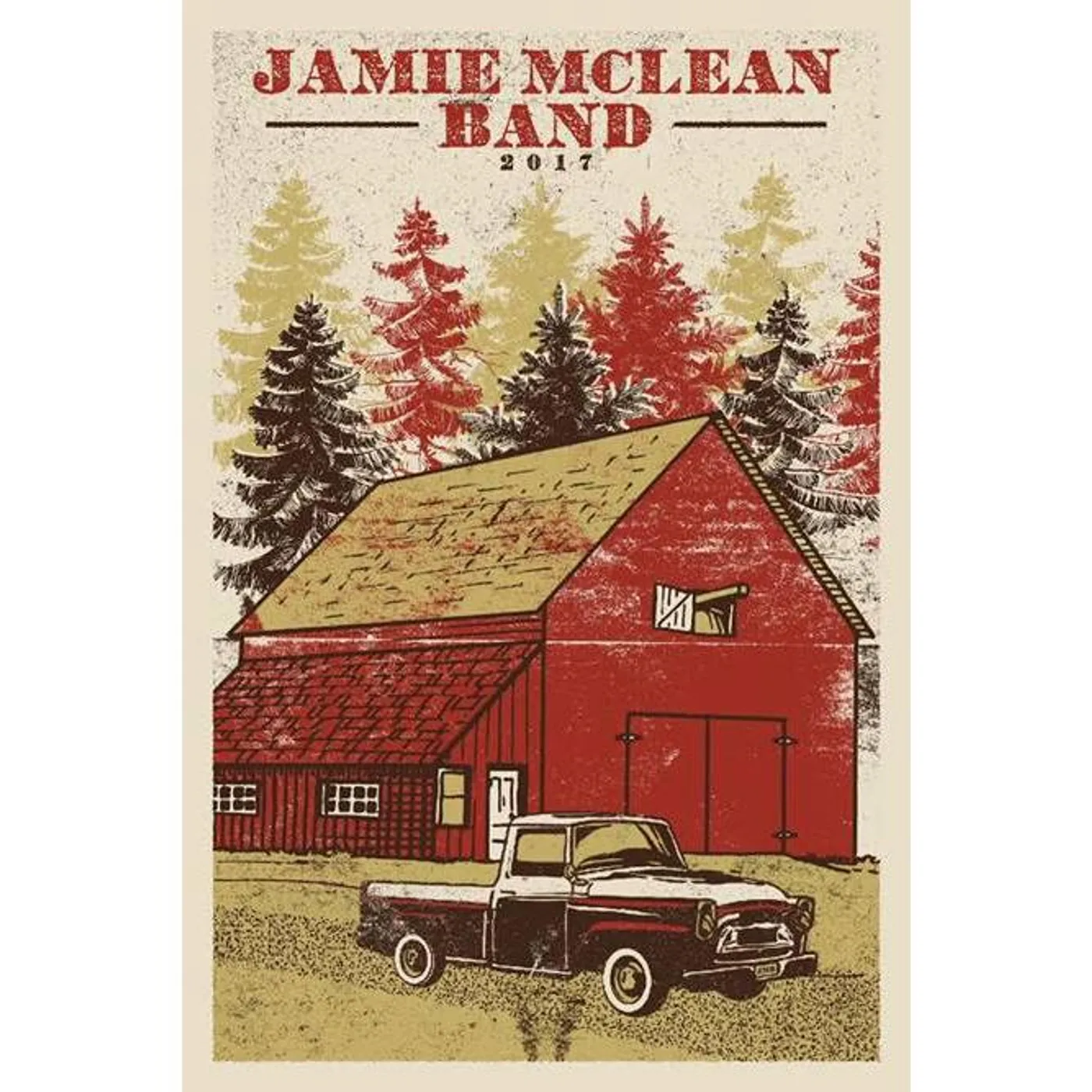 Jamie Mclean Band - JMB 2017 Poster