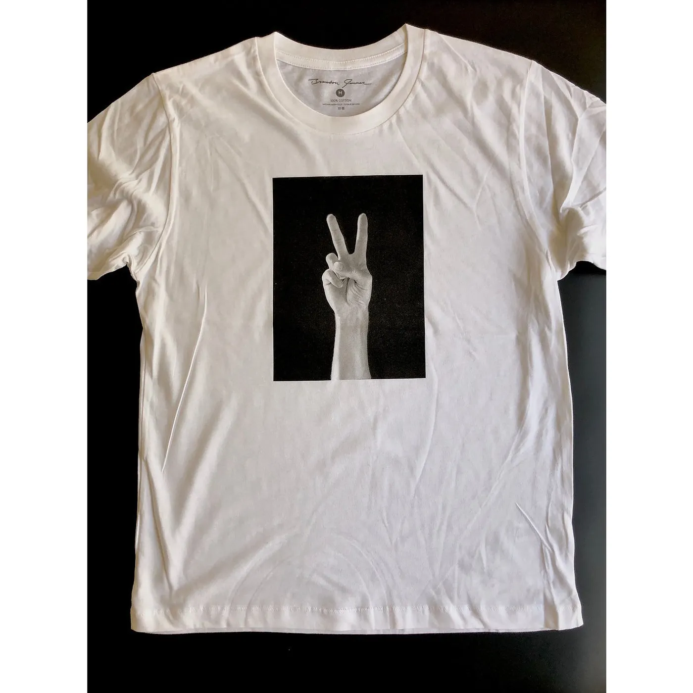Brandon Jenner - Men's Peace Hand Tee (White)