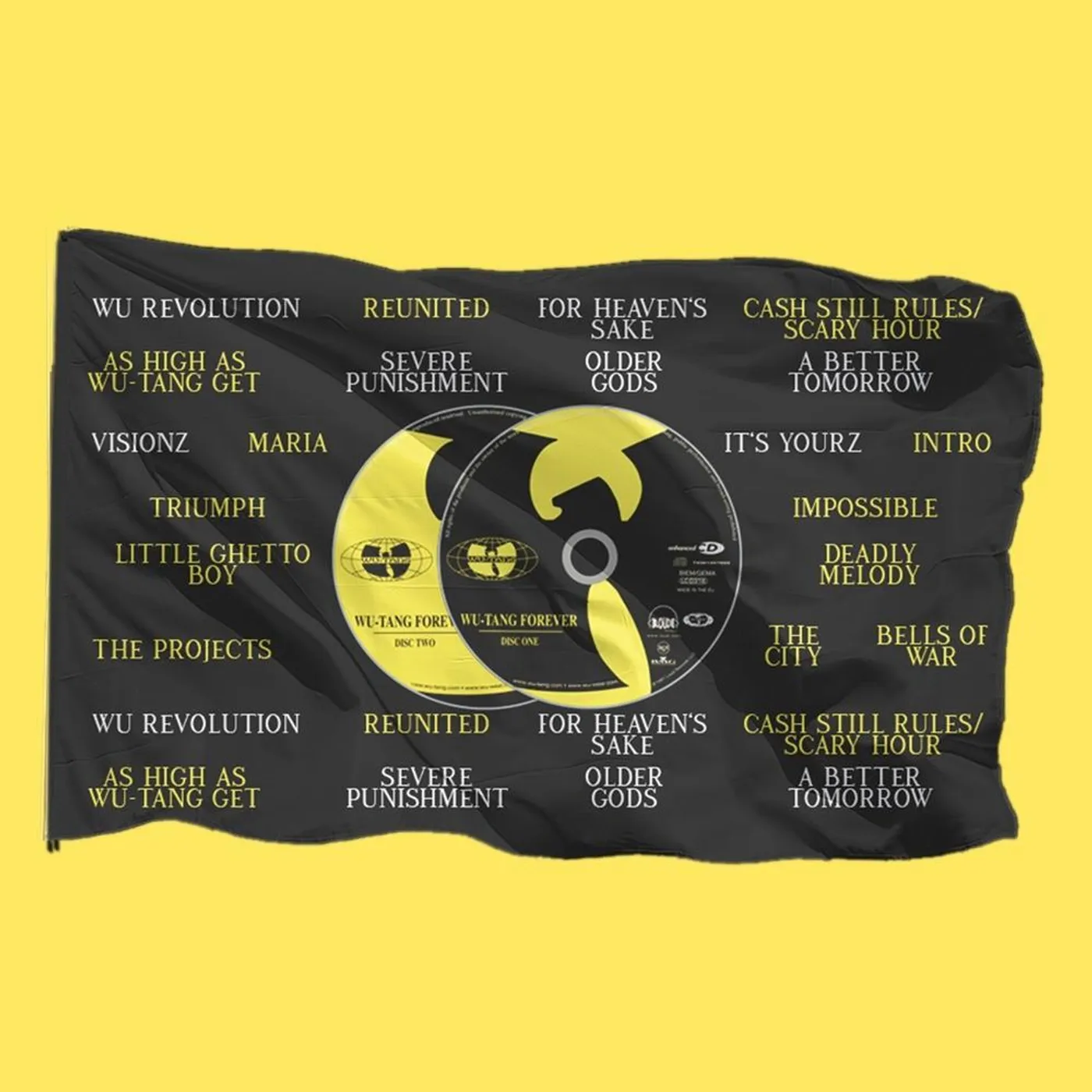 Bandwear Superstore Wu Tang Clan - Spotify Exclusive Flag