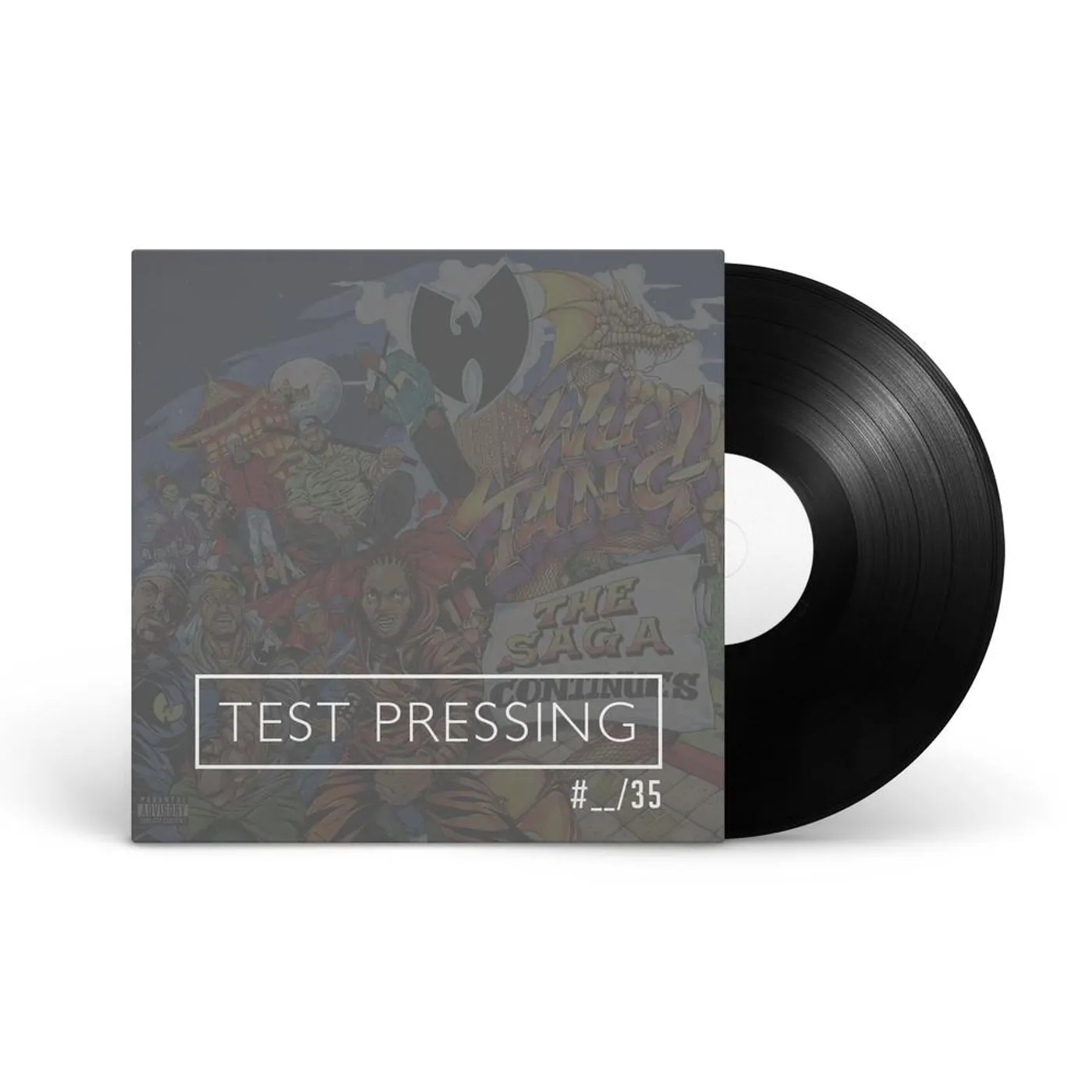Bandwear Superstore Wu Tang Clan - The Saga Continues Test Pressing