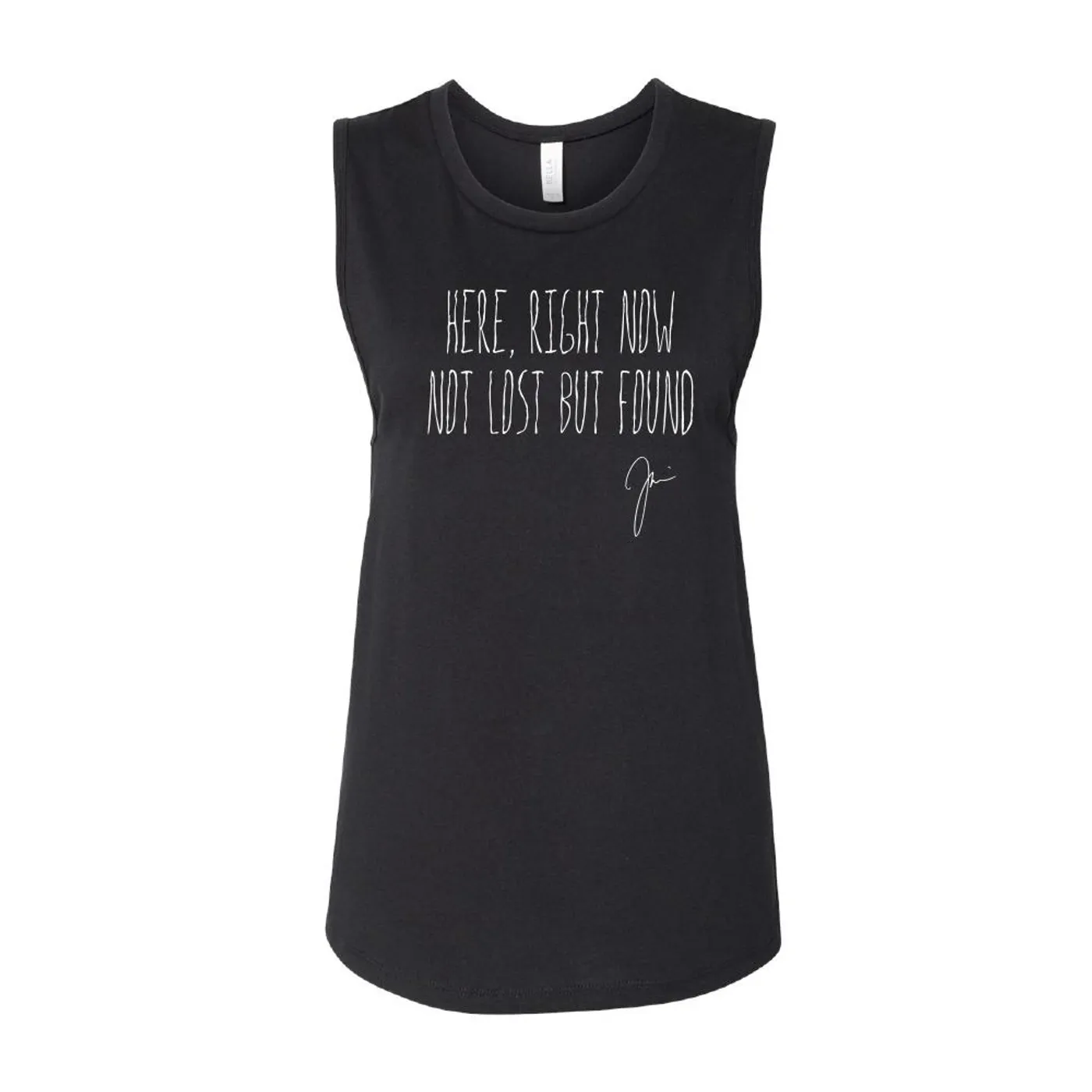 Joshua Radin - Here, Right Now Ladies Tank (Black)