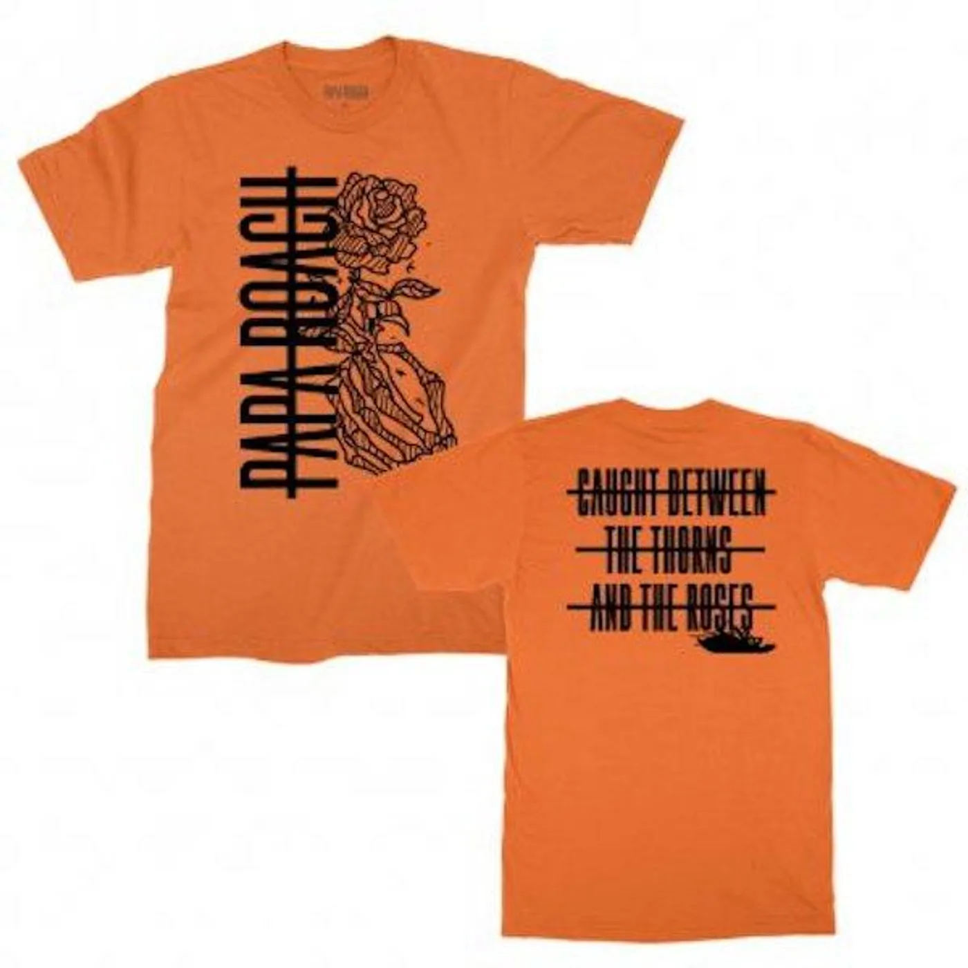 Papa Roach - E7Lg Papa Roach - Thorns Tee (Orange)