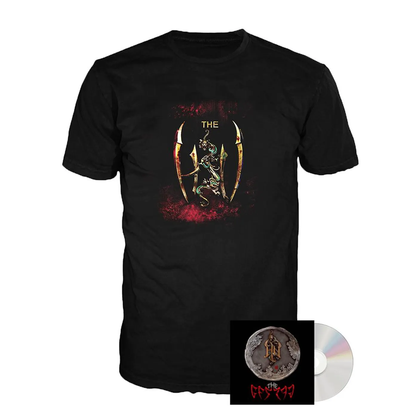 The HU - CD + Vinyl Shirt Design Bundle