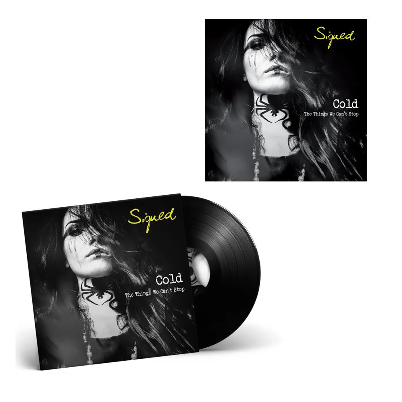 Cold - The Things We Can't Stop SIGNED LP + Poster