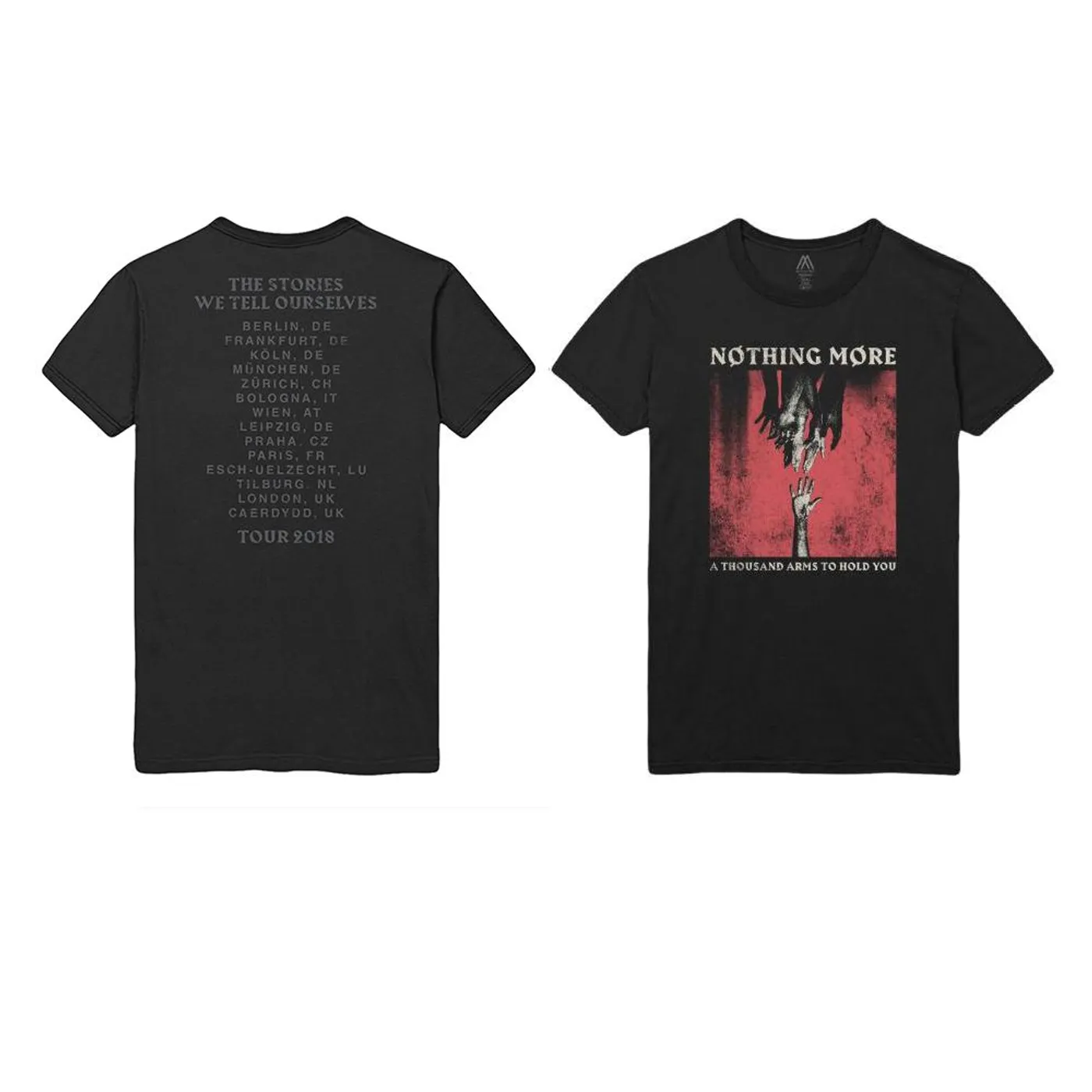 Nothing More - Thousand Arms 2018 Euro Tour Tee