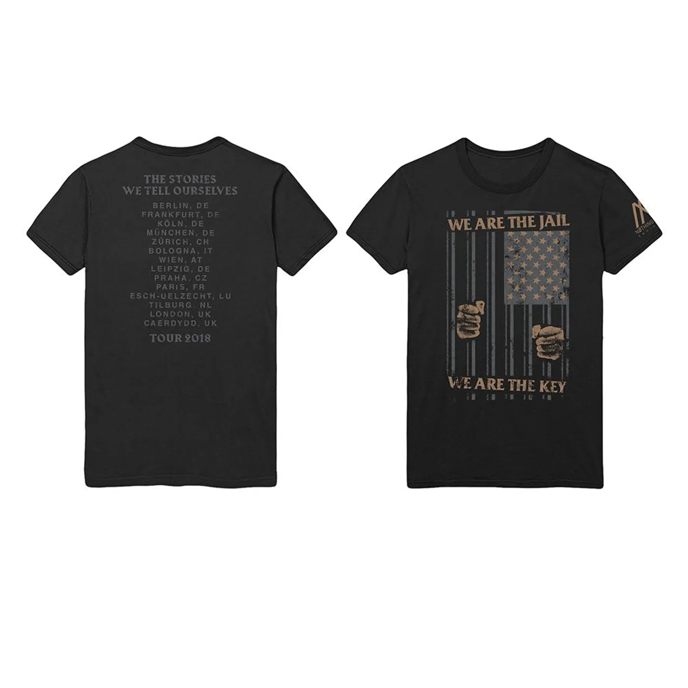 Nothing More - We Are The Jail 2018 Euro Tour Tee