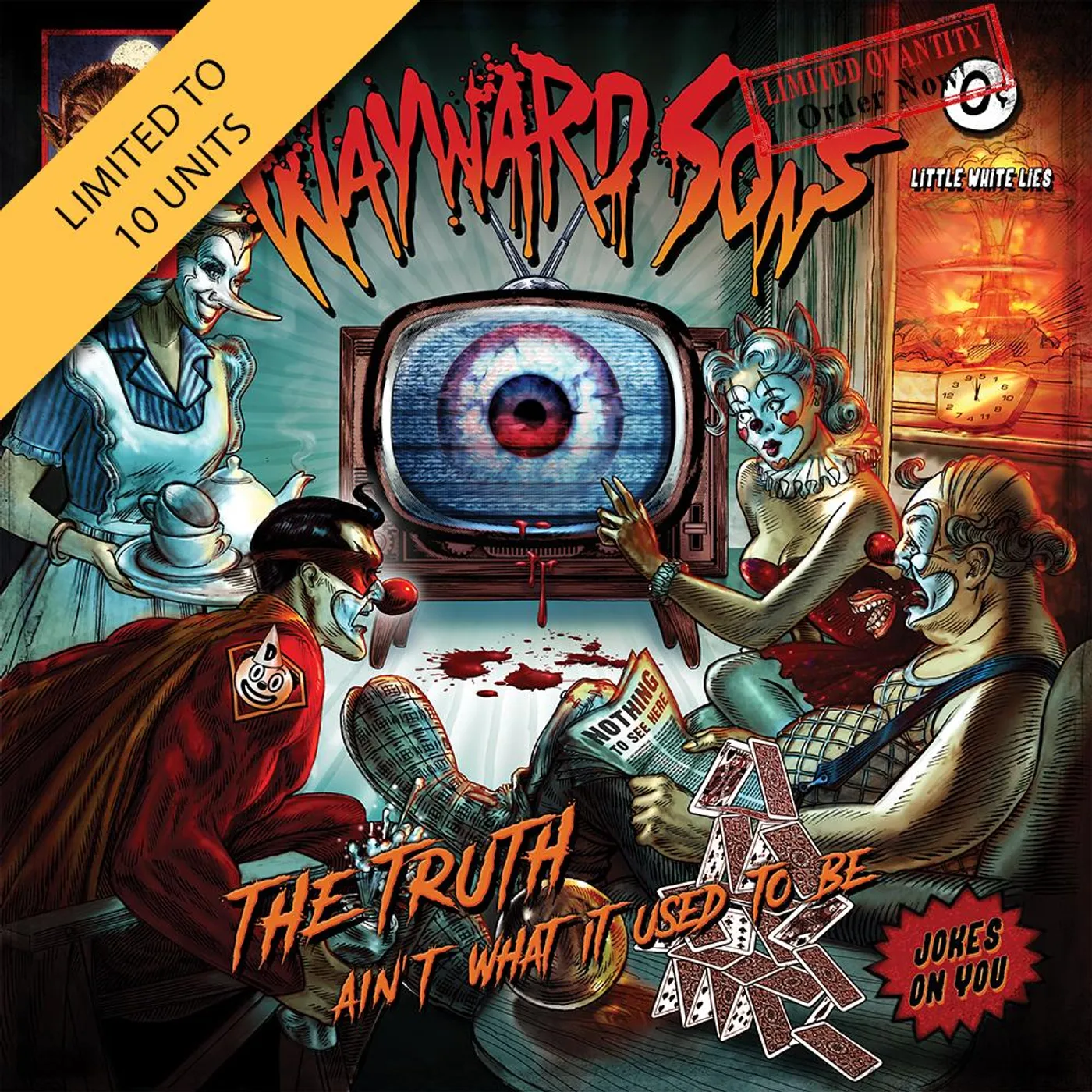 Frontiers Wayward Sons - The Truth Ain’t What It Used To Be Orange LP (Vinyl)